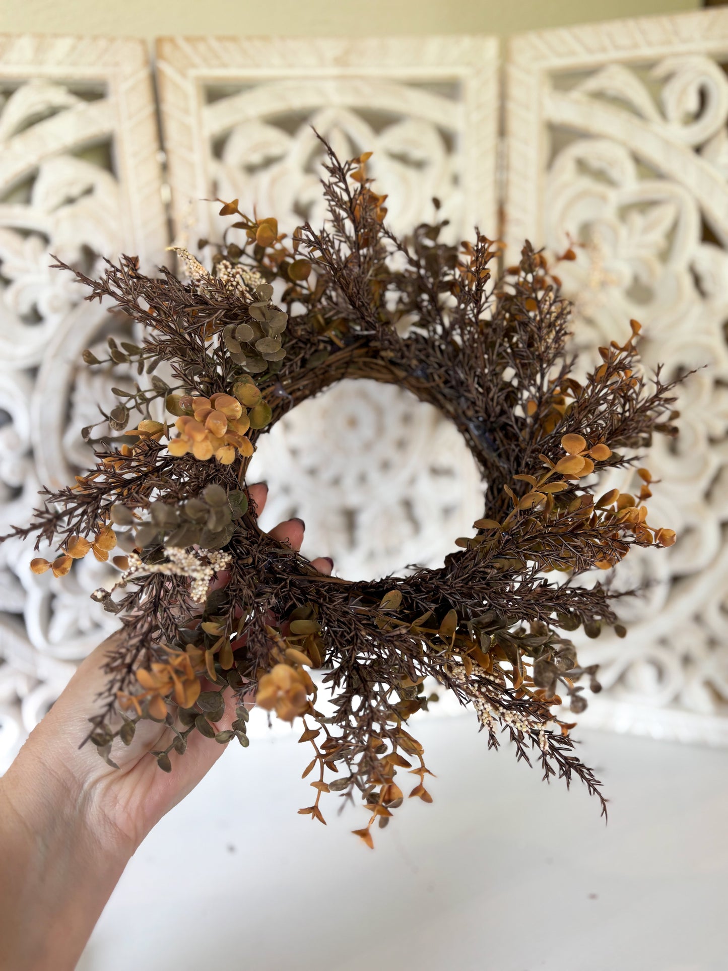 Autumn Candle Centrepiece