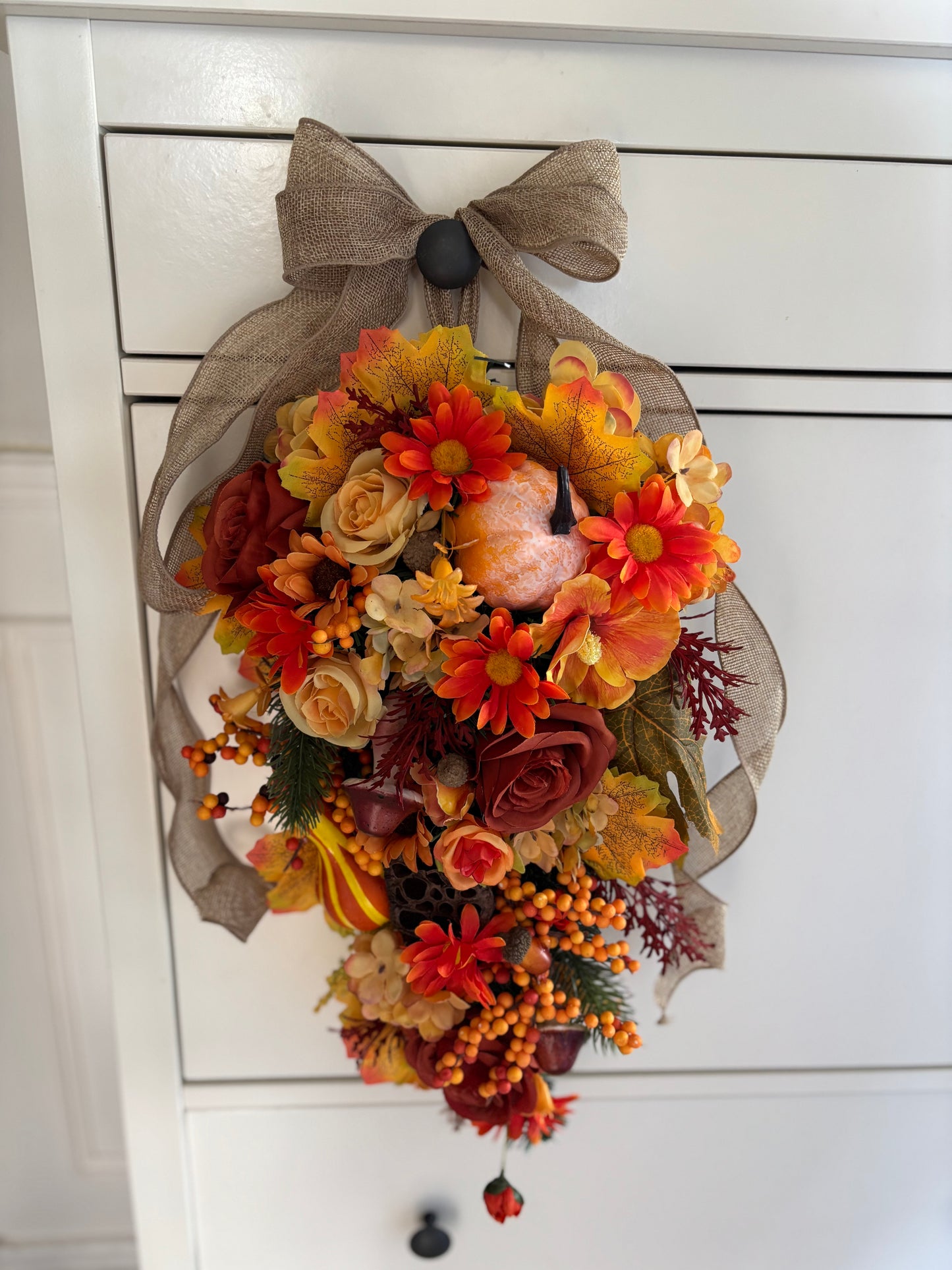 Autumn Swag Wreath
