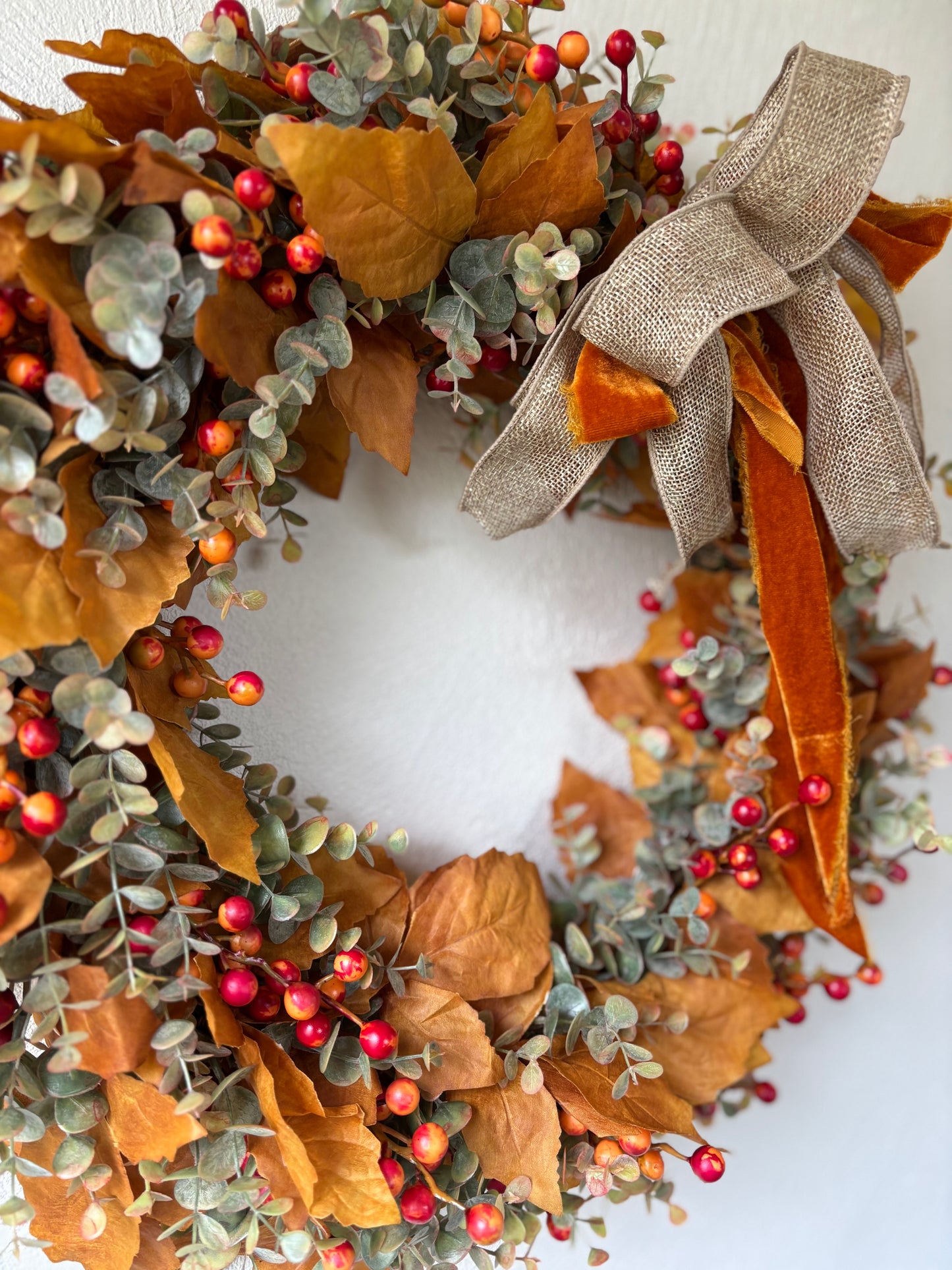 Autumn Leaf Wreath