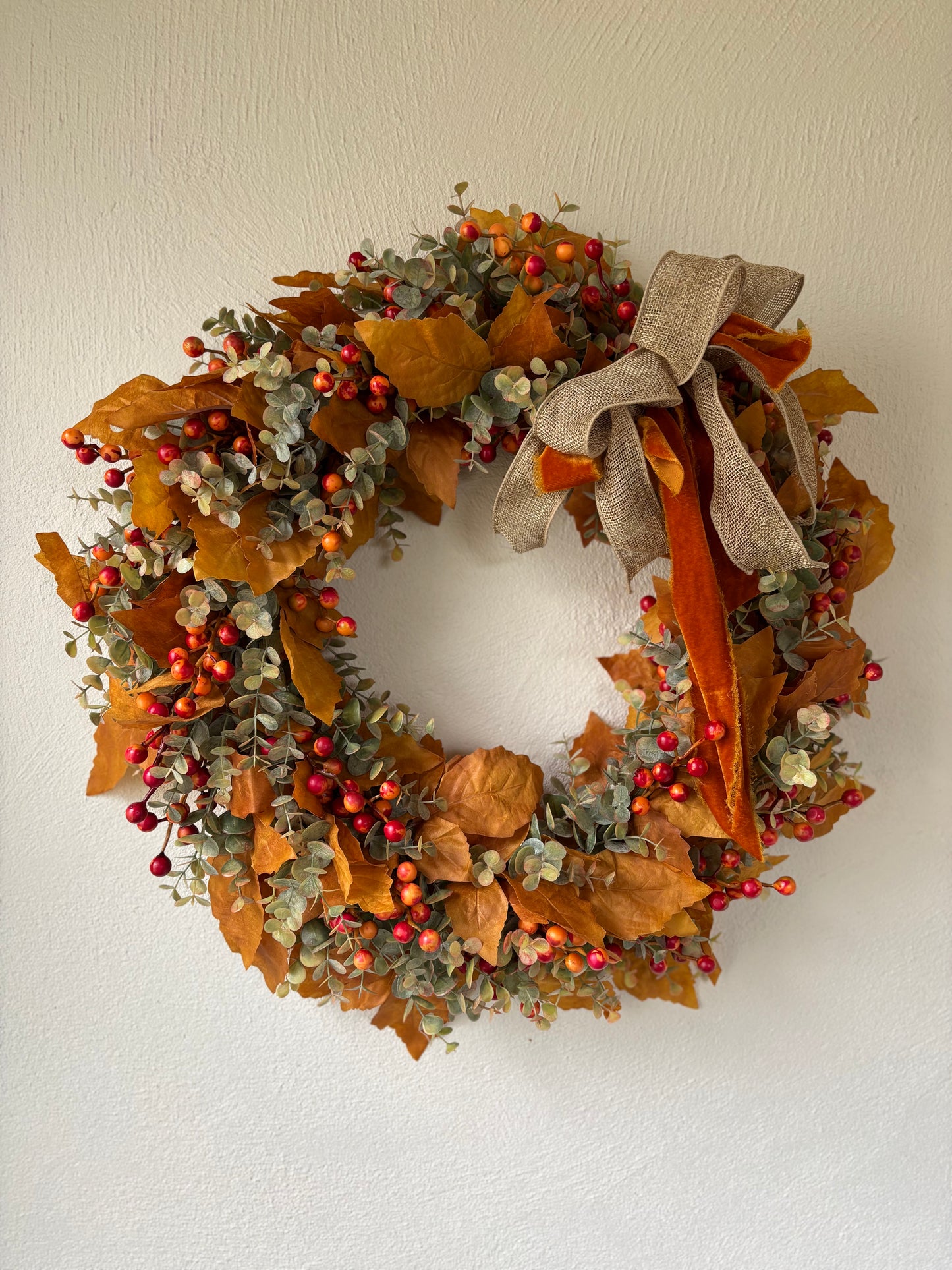 Autumn Leaf Wreath