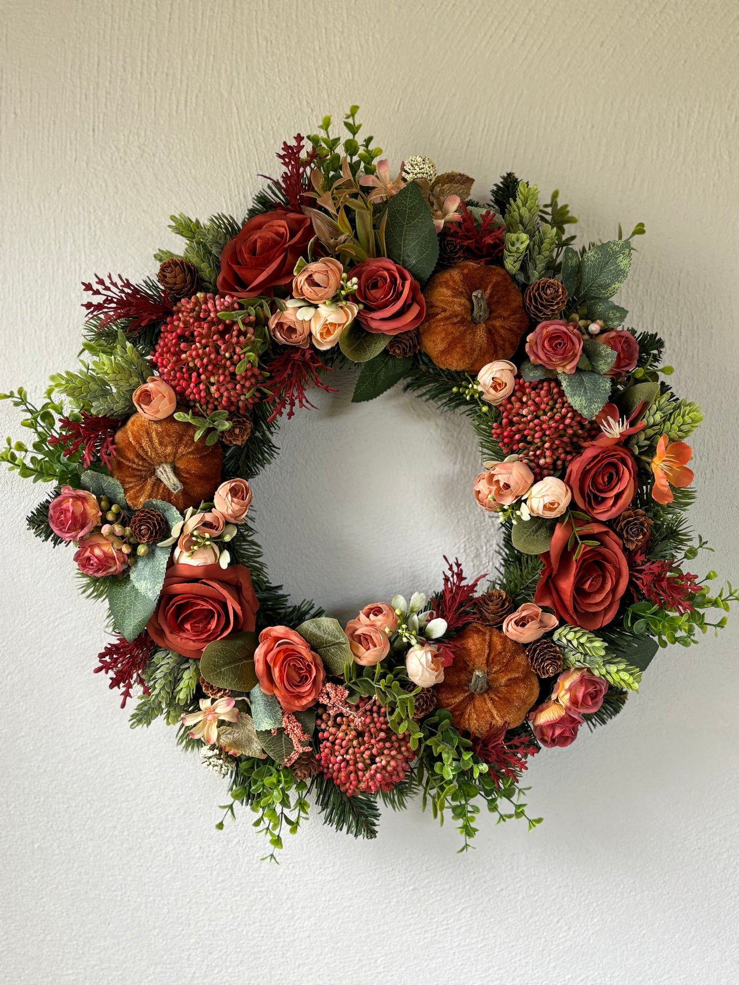 Autumn Floral Wreath