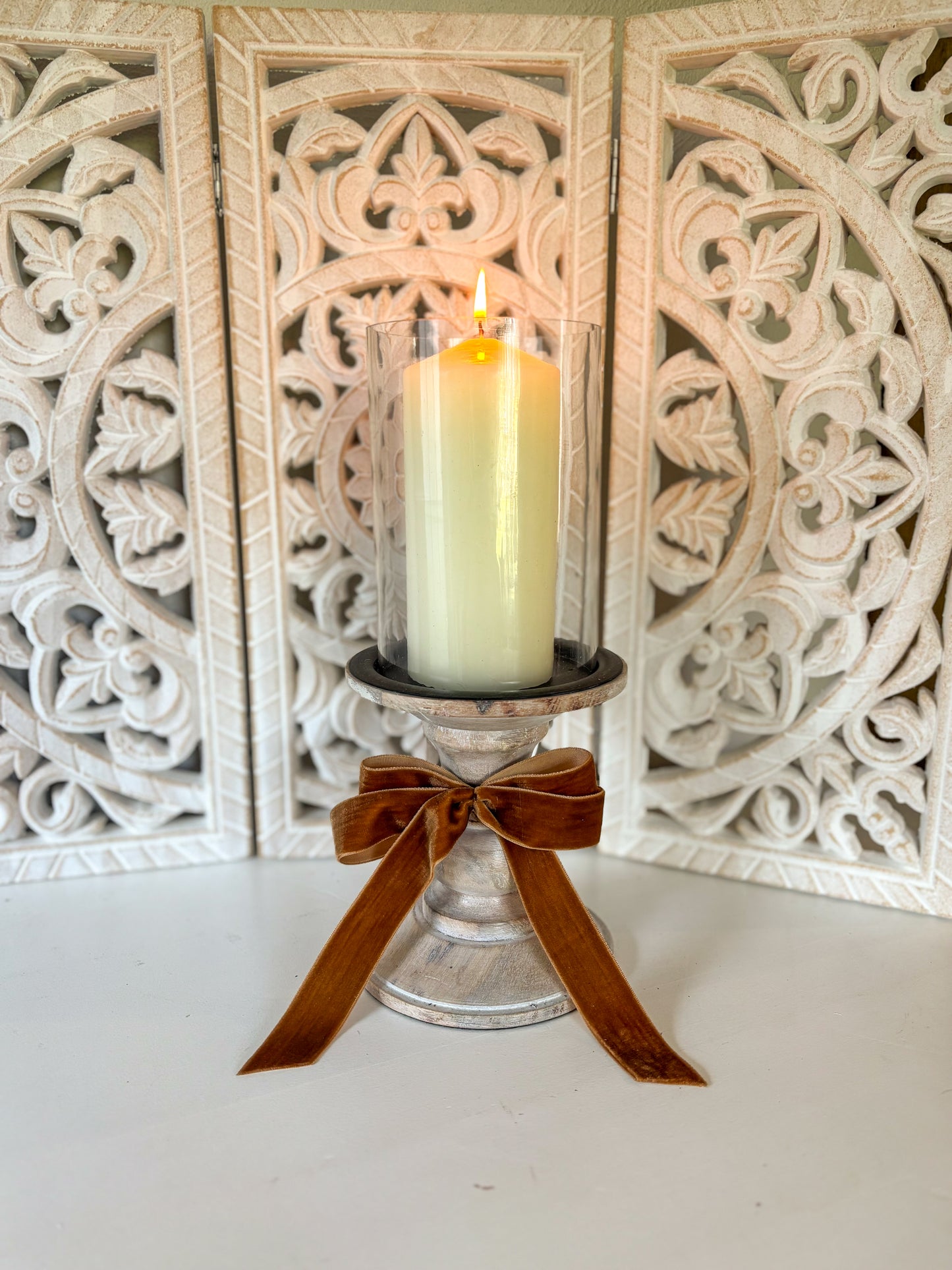 Autumn Candle Centrepiece