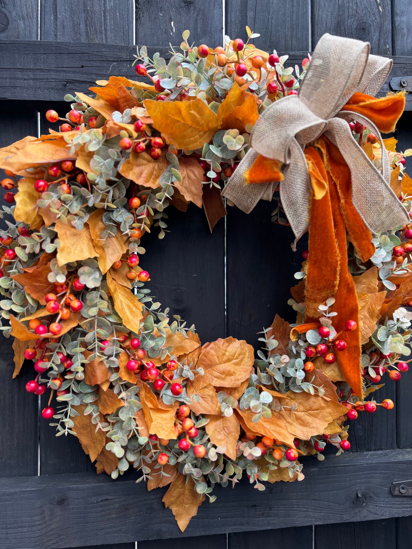 Autumn Leaf Wreath
