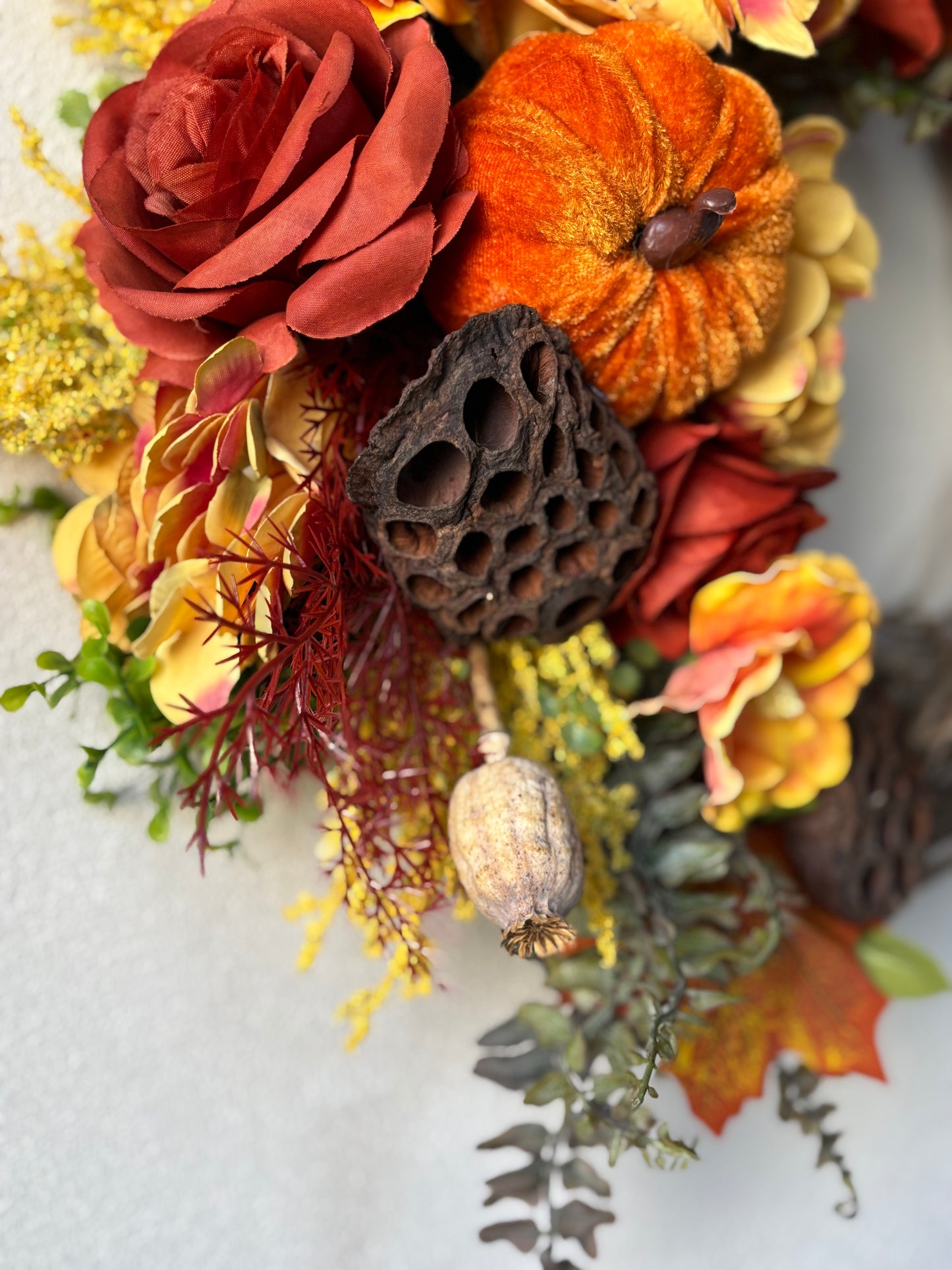 Autumn Wicker Wreath