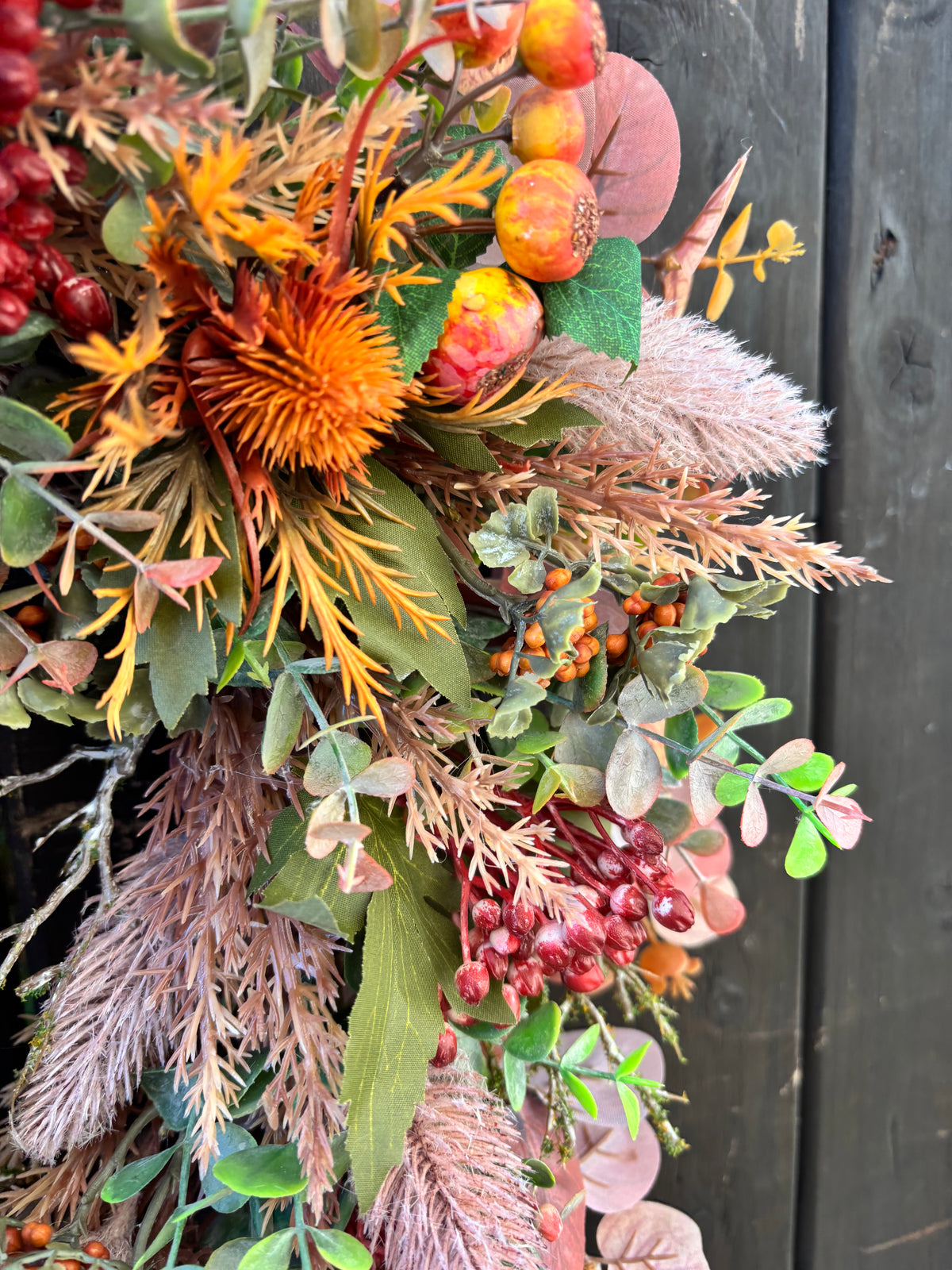 Autumn Wild Berries Wreath