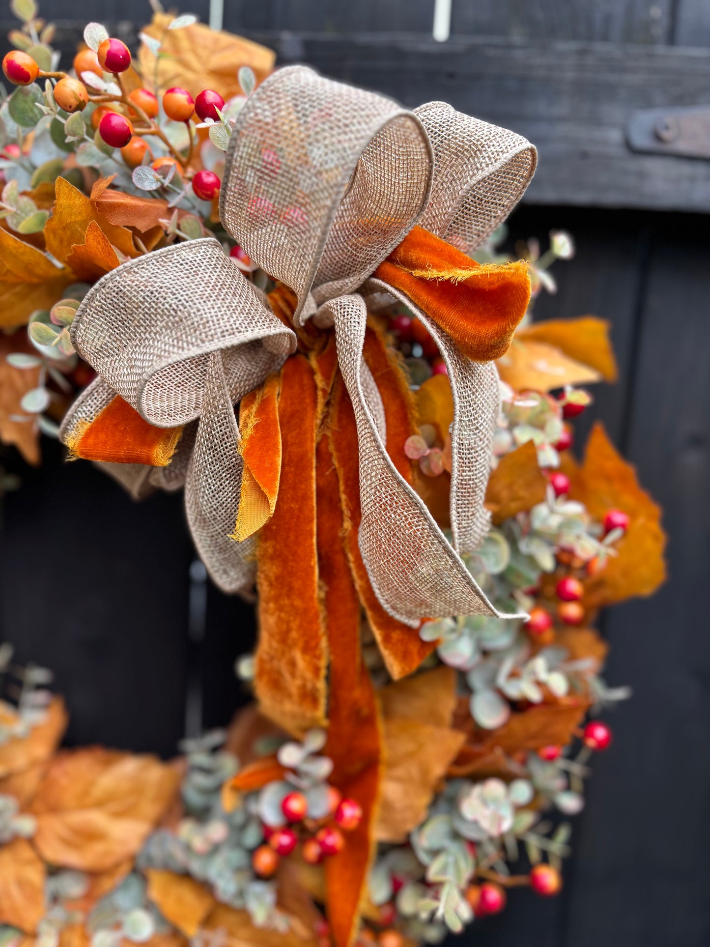 Autumn Leaf Wreath