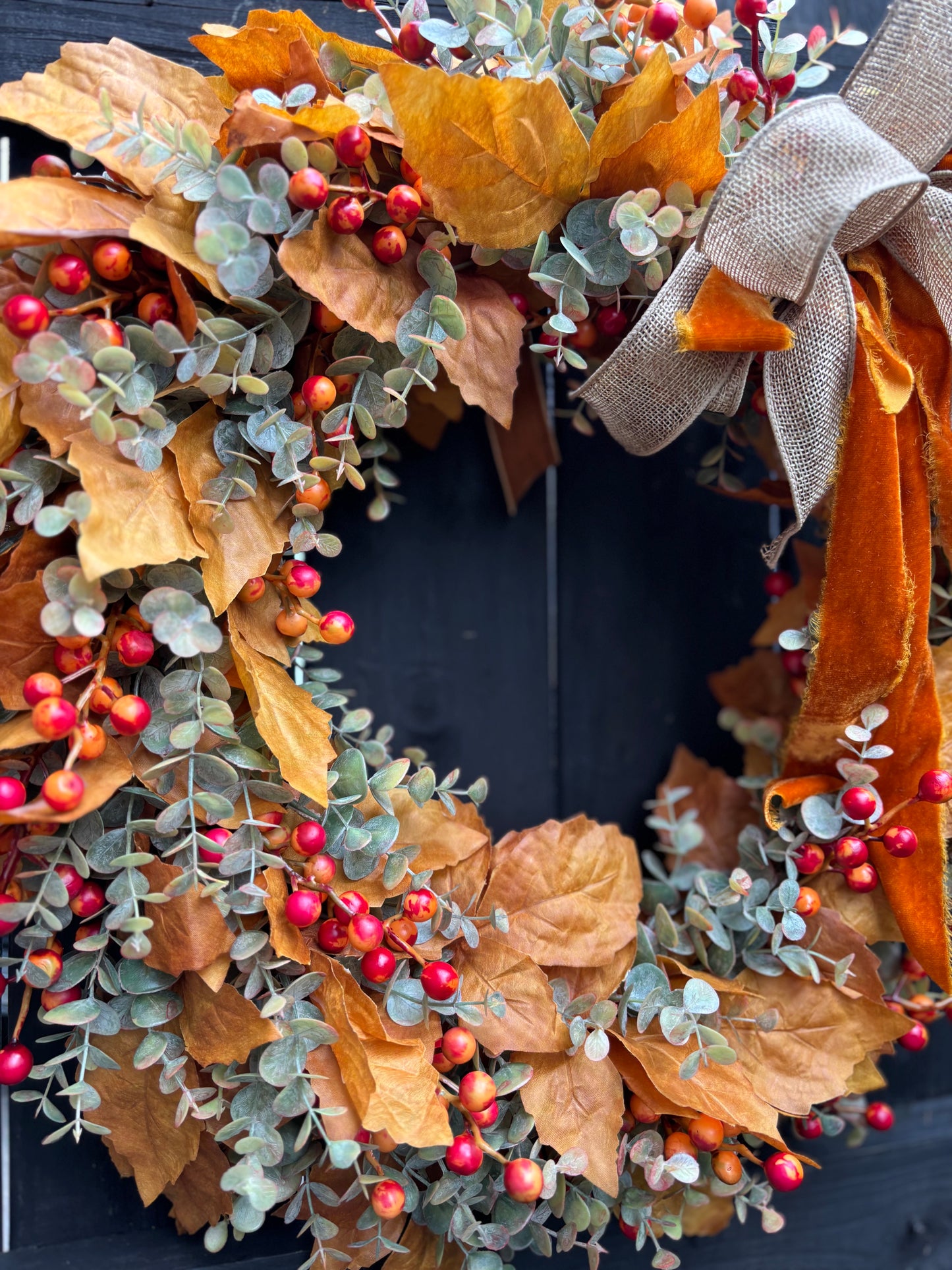 Autumn Leaf Wreath