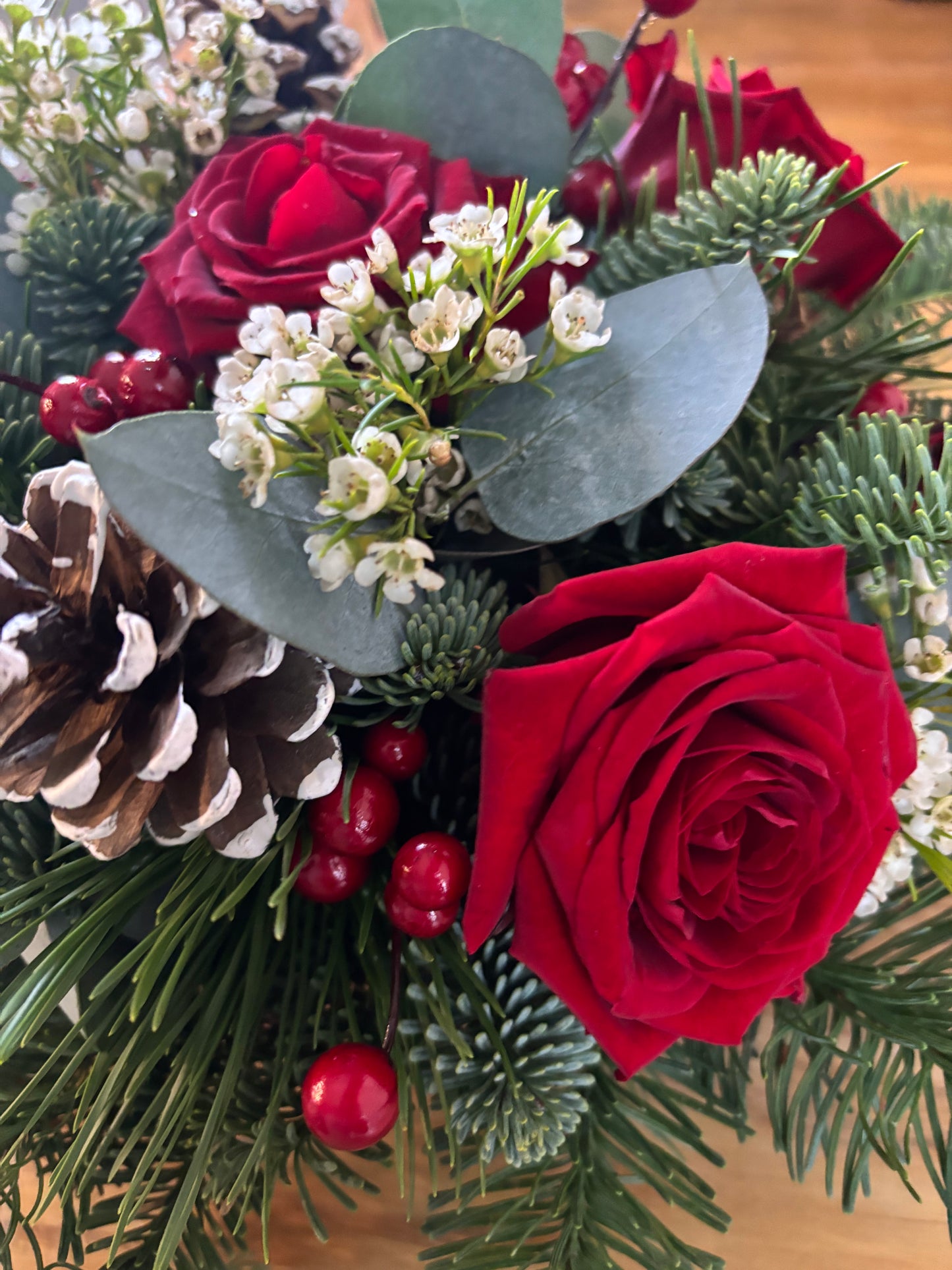 PRE-ORDER NOW - Red Roses Sympathy Posy