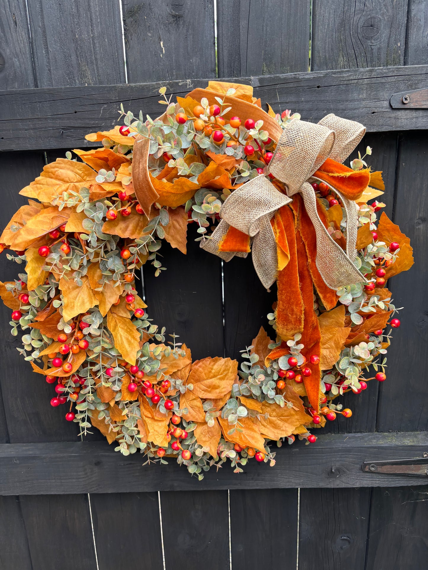 Autumn Leaf Wreath