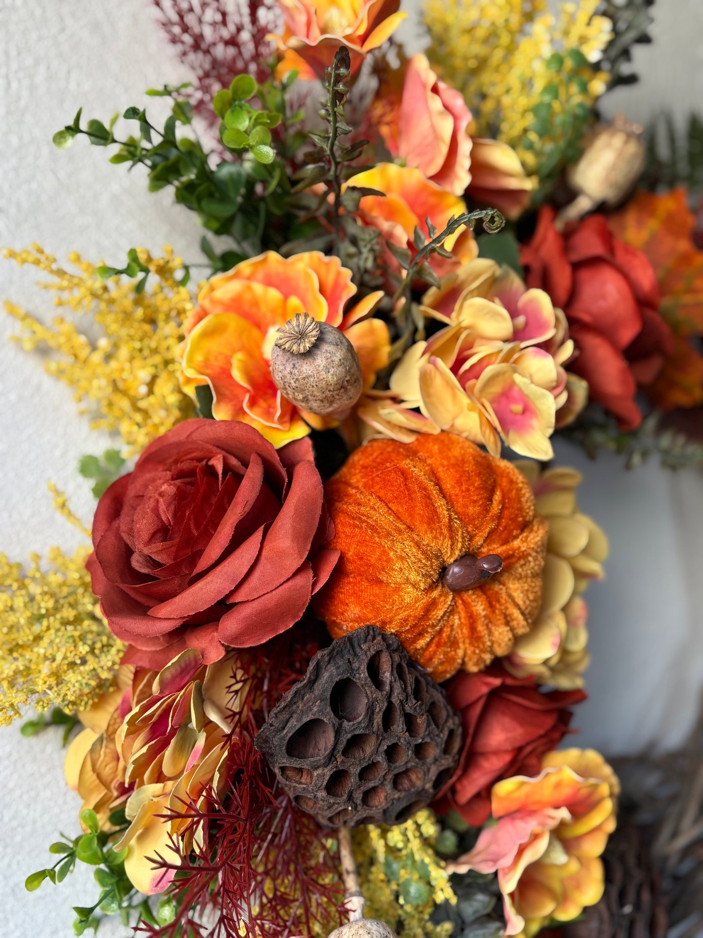 Autumn Wicker Wreath