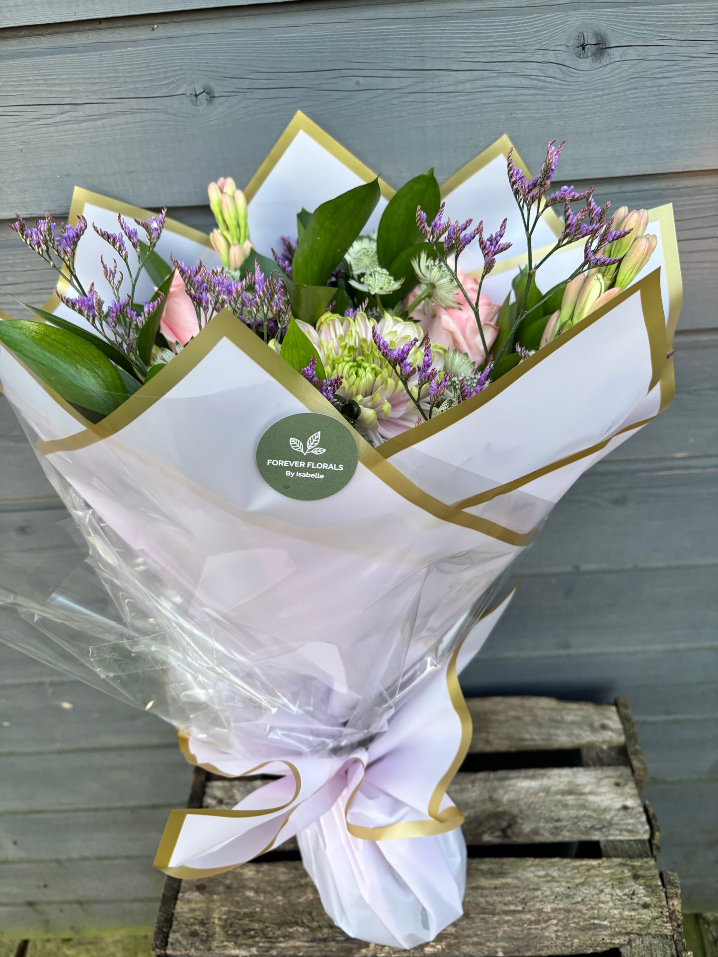Pink & Green Bouquet