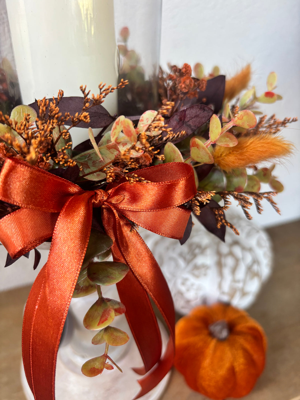 Autumn Candle Centrepiece