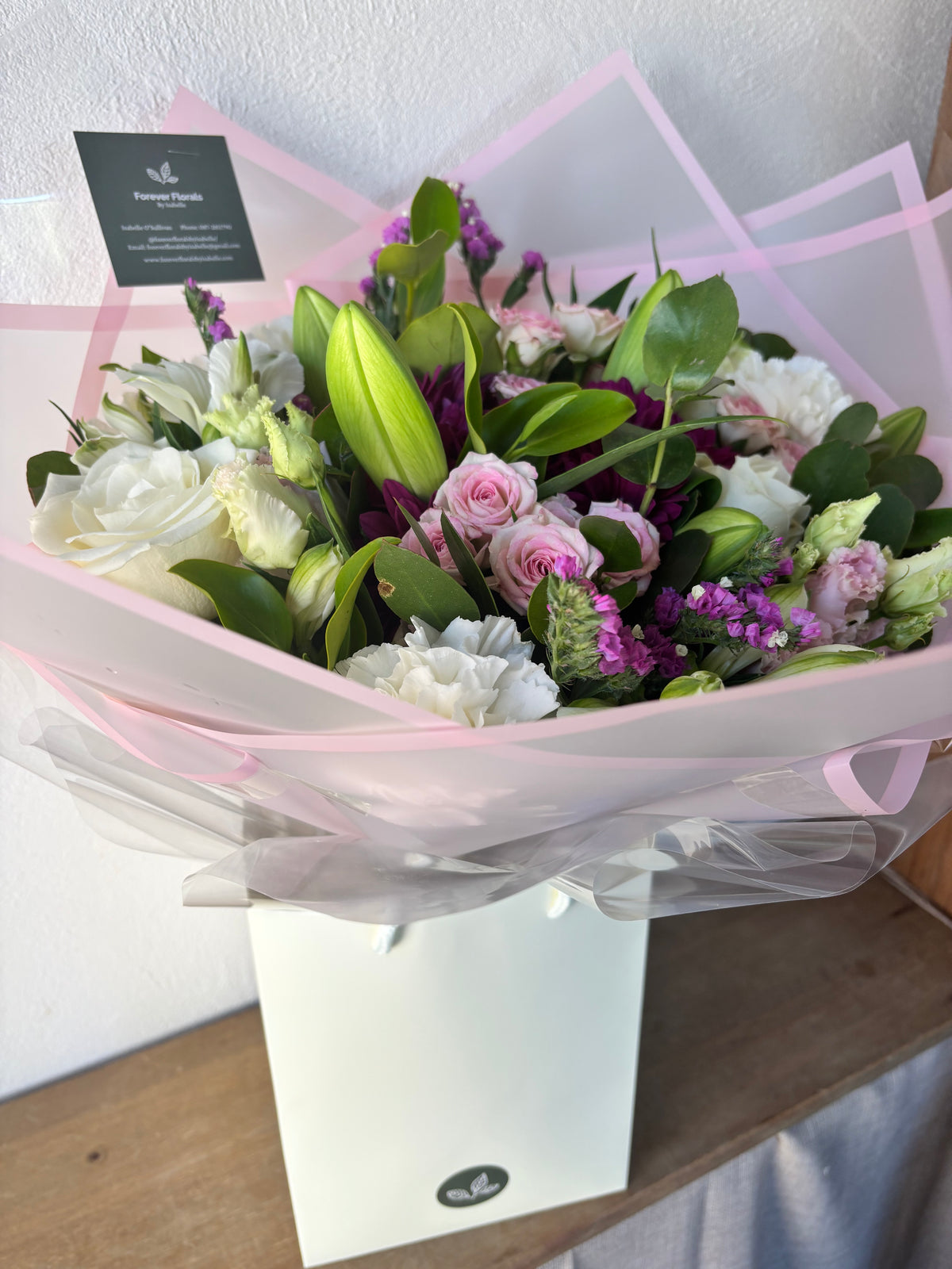 Pink & Cream Bouquet