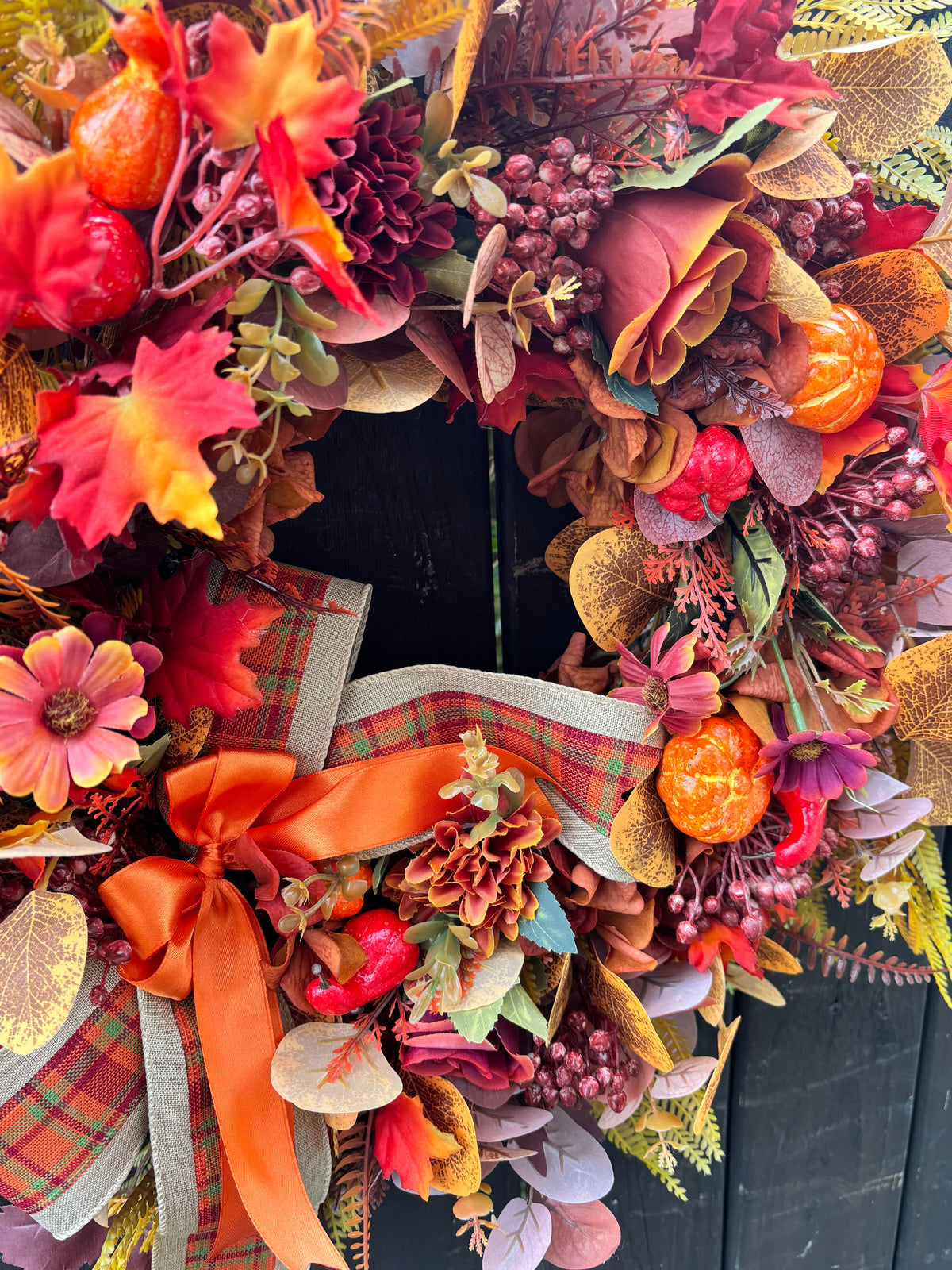 Autumn Harvest Bloom Wreath