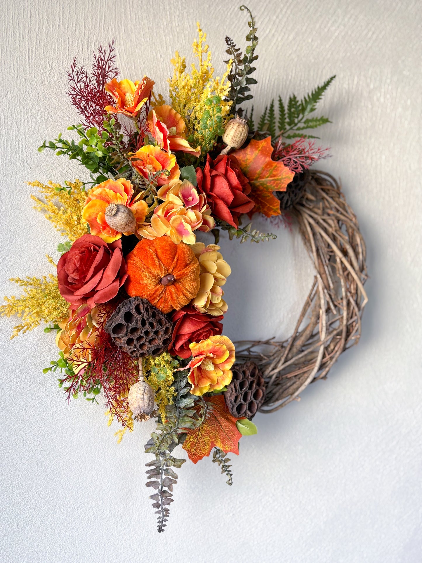 Autumn Wicker Wreath