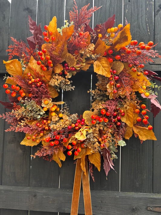 Autumn Berry Wreath