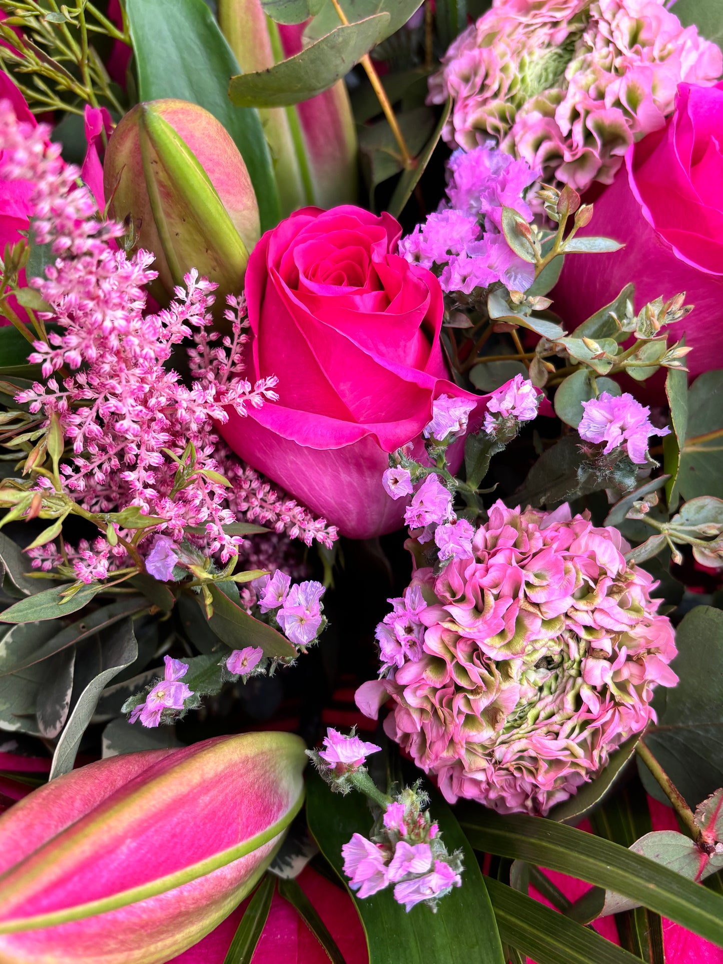 Pink & Green Bouquet