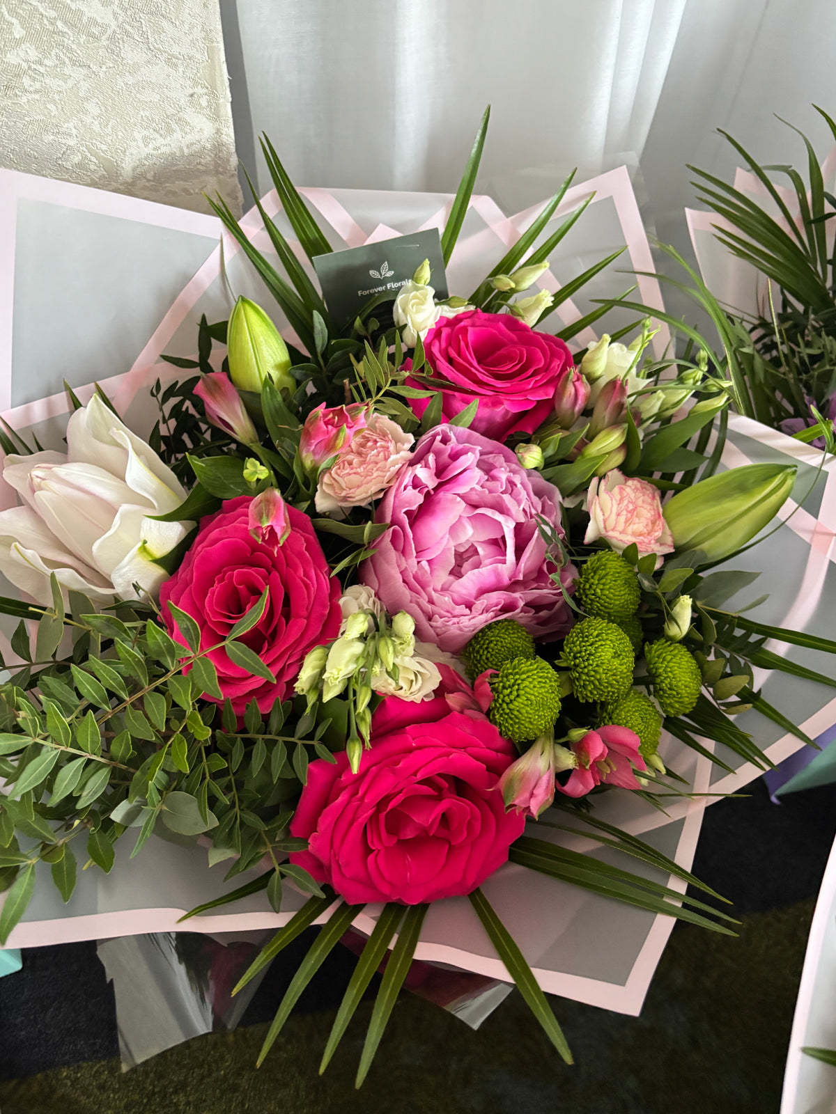 Pink & Green Bouquet