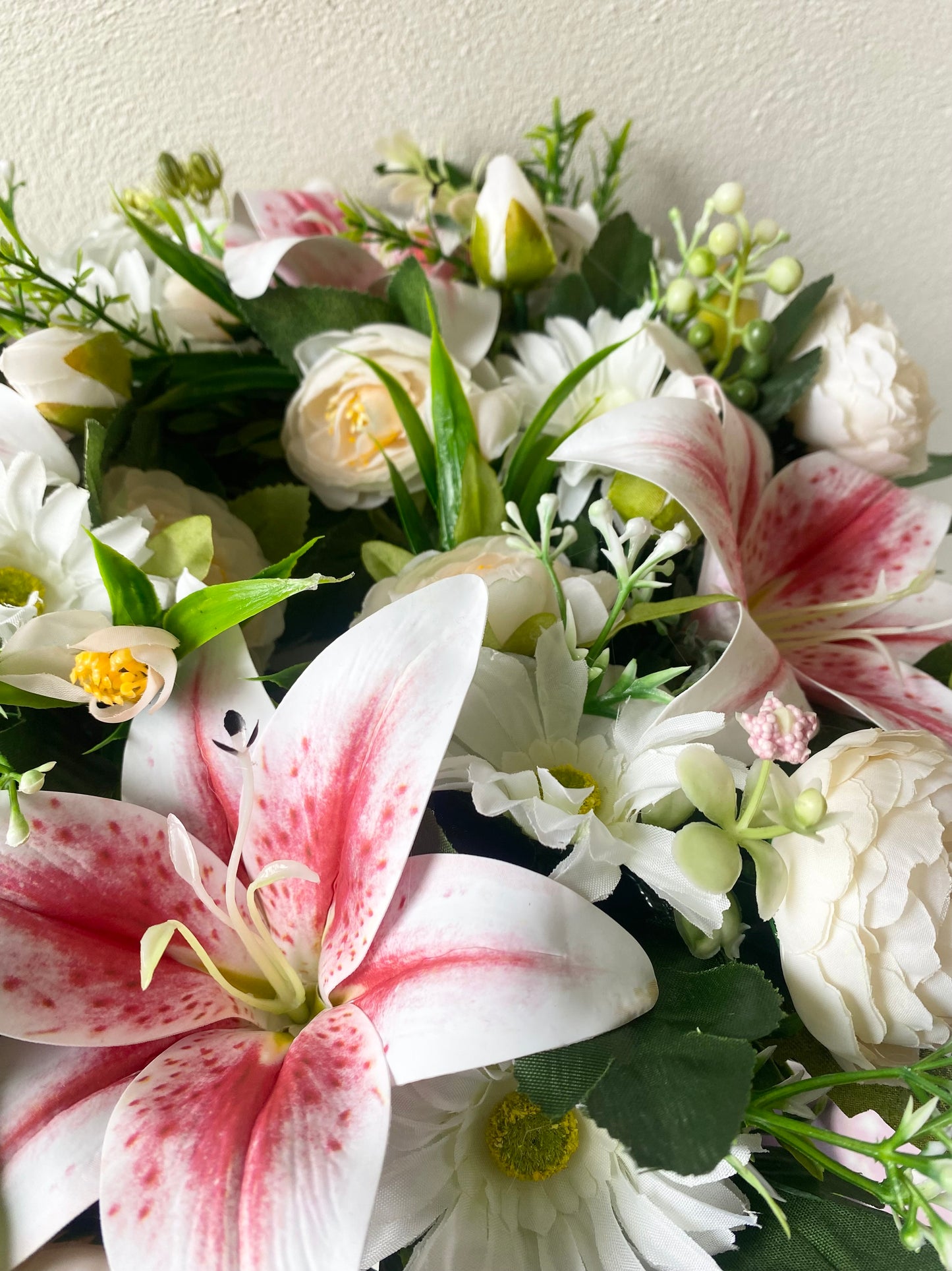 Grave Flower Wreath