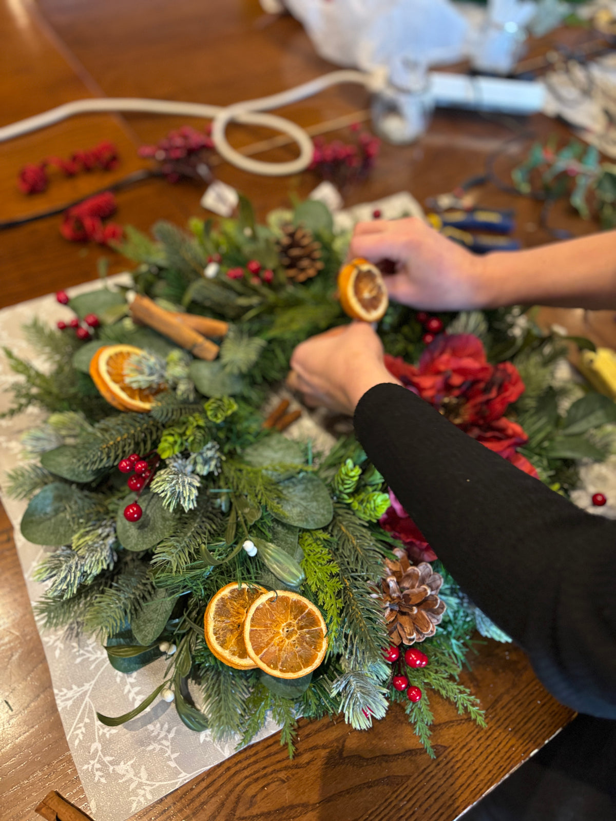 Artificial Christmas Wreath Workshop - SATURDAY 28th November
