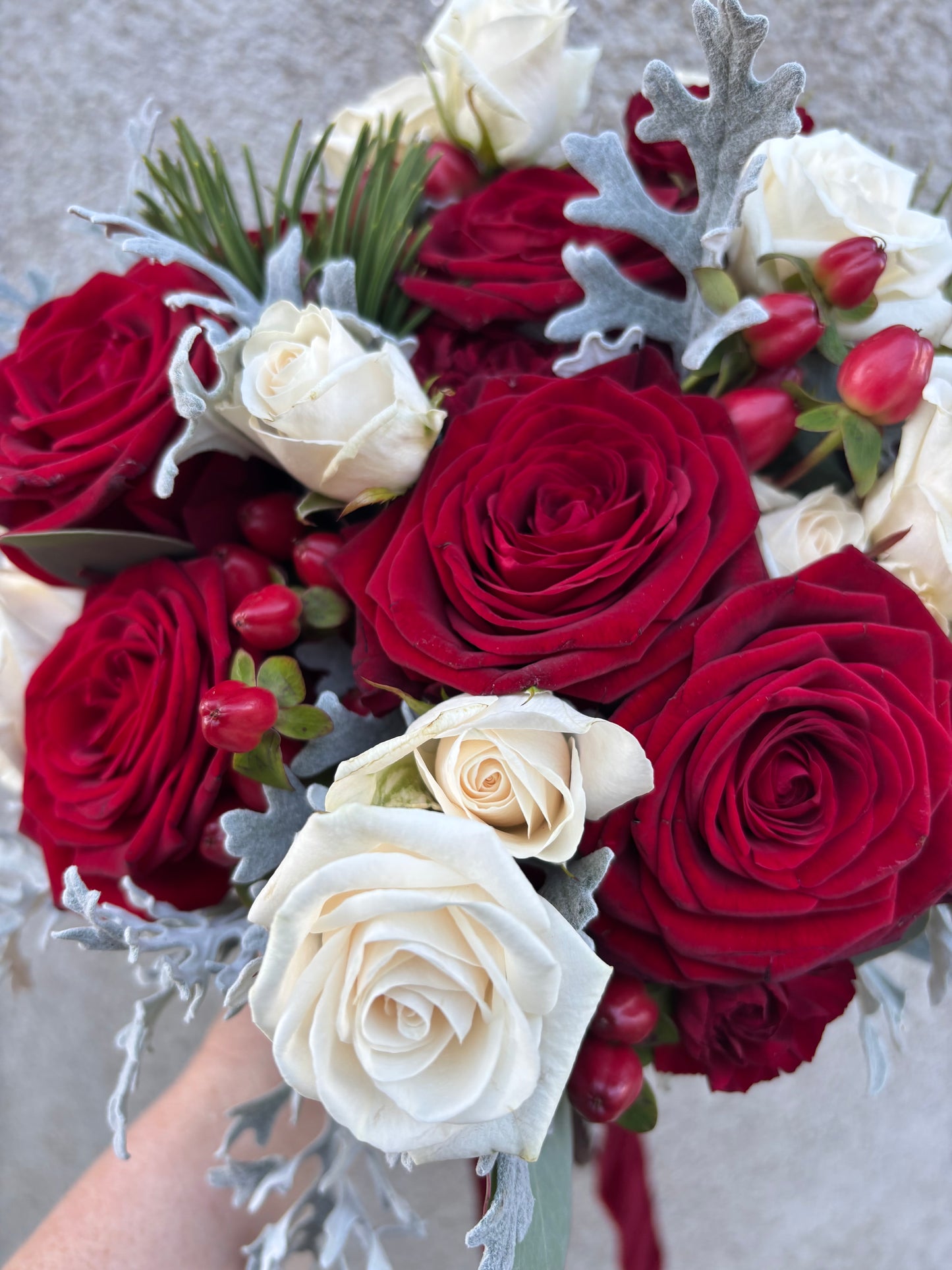 Christmas Wedding Bouquet