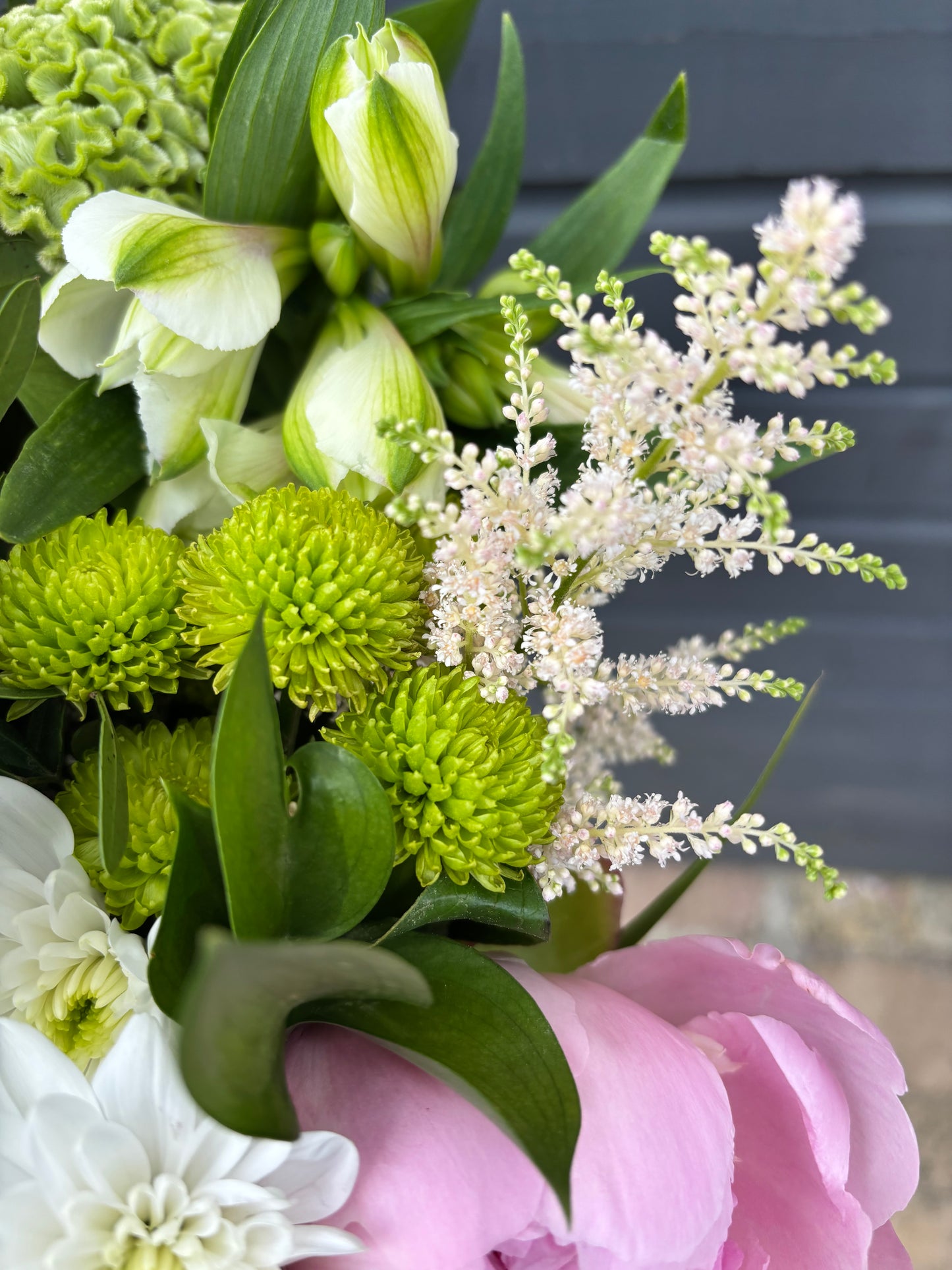 Pink & Green Bouquet
