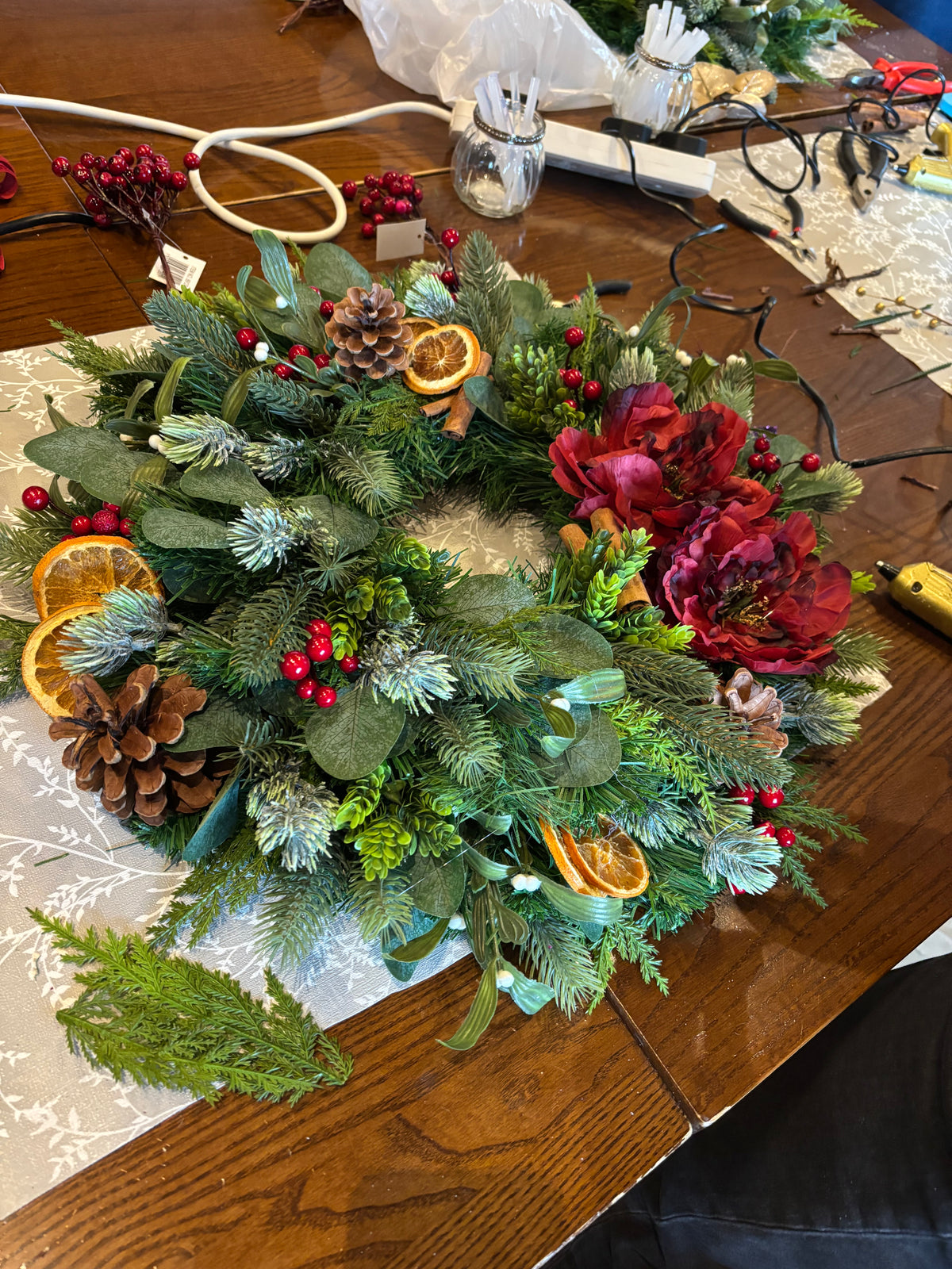 Artificial Christmas Wreath Workshop - SATURDAY 28th November