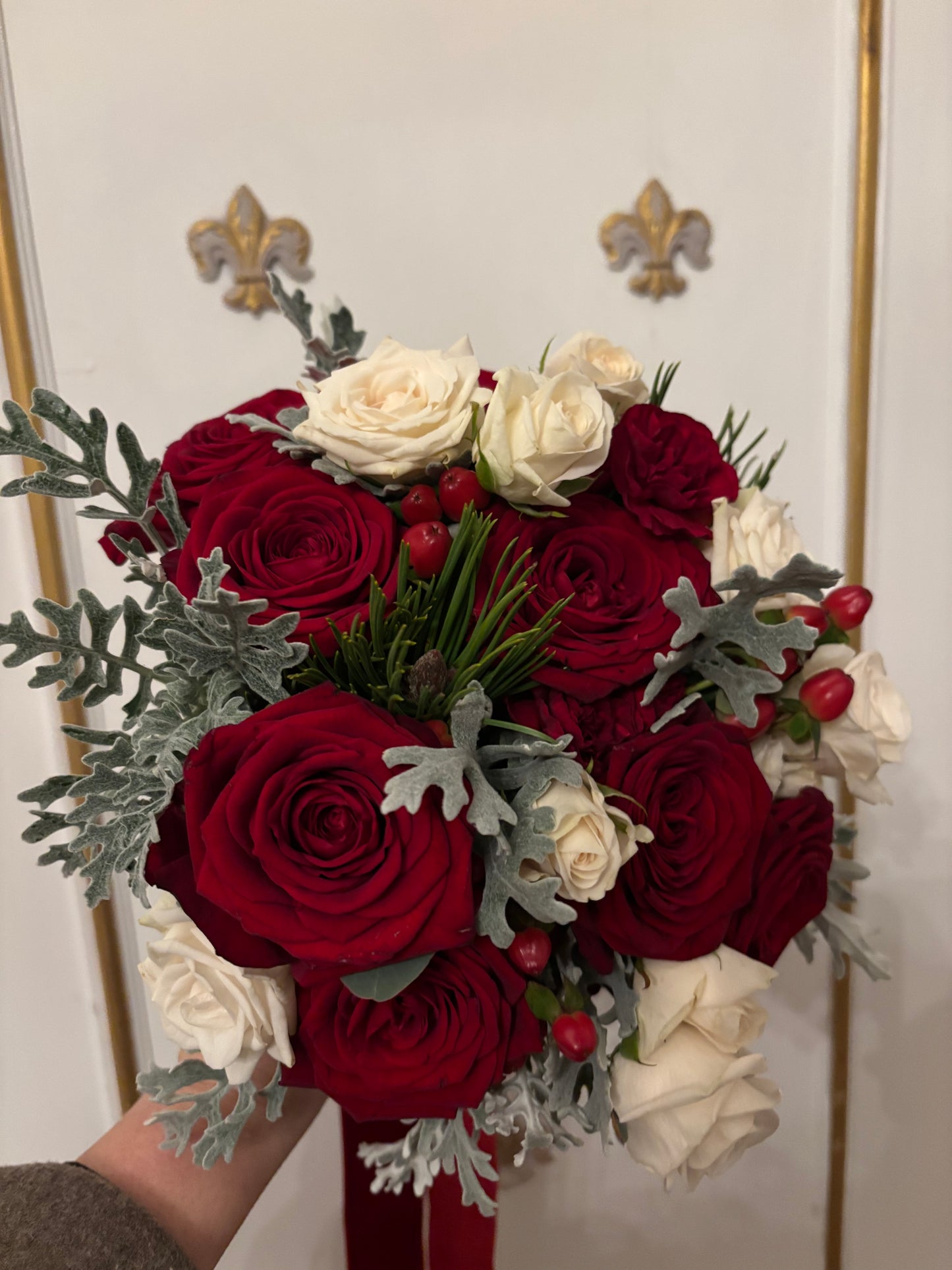 Christmas Wedding Bouquet