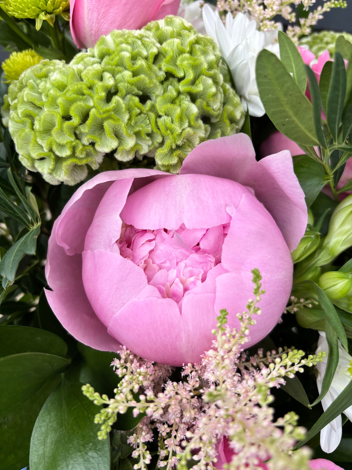 Pink & Green Bouquet