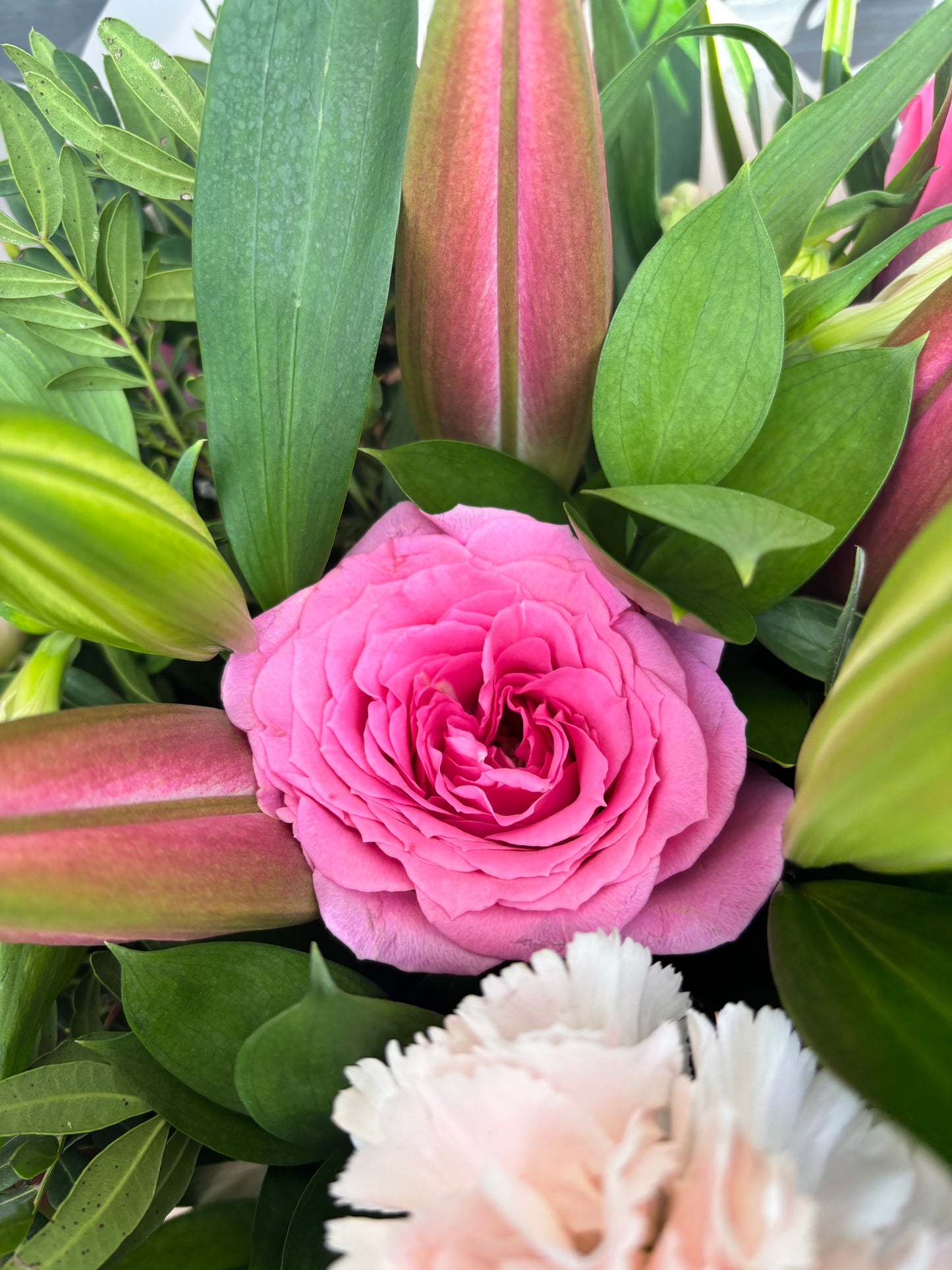 Pink Lily Bouquet
