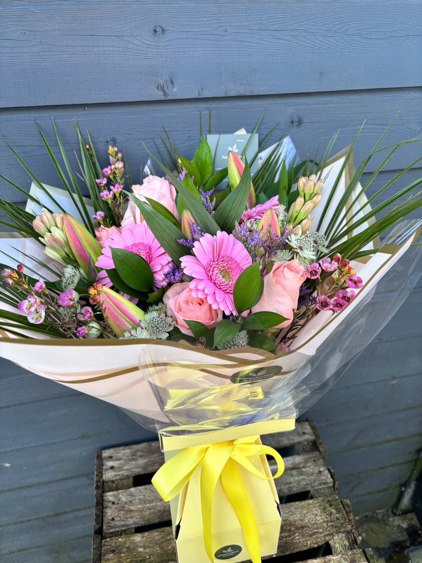 Pink Lillies Bouquet