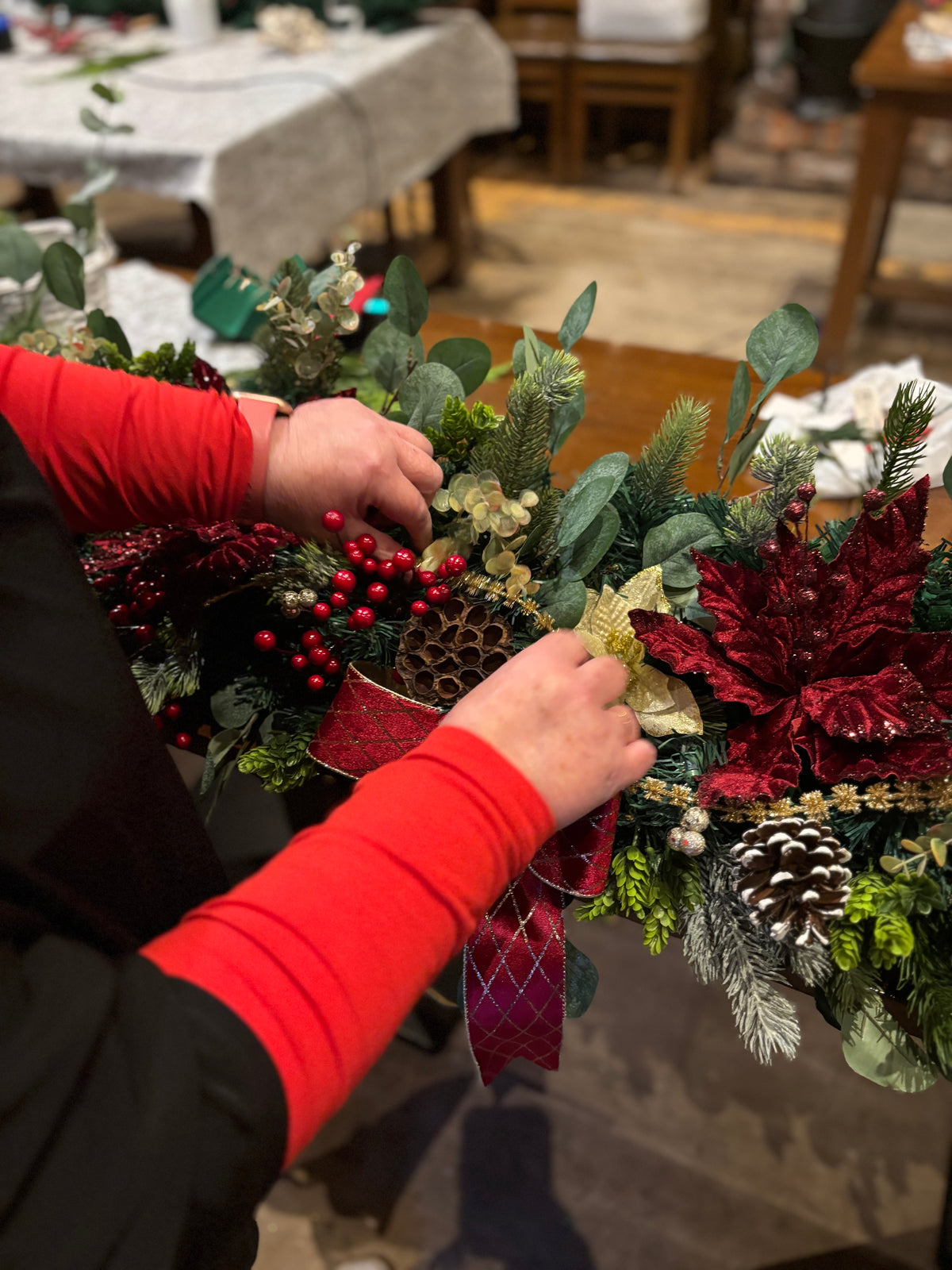 Artificial Christmas Garland Workshop - SATURDAY 28th November