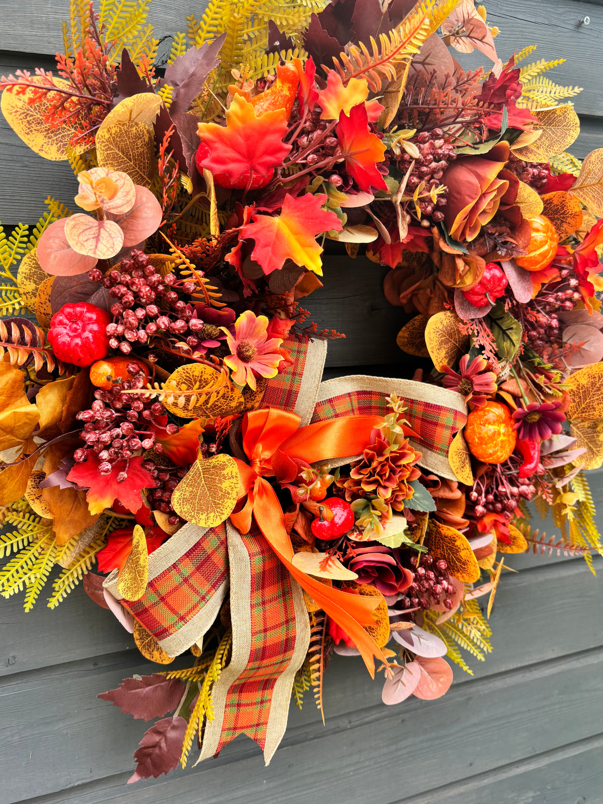 Autumn Harvest Bloom Wreath