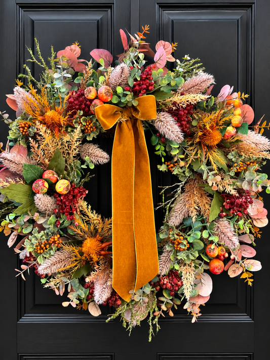 Autumn Wild Berries Wreath