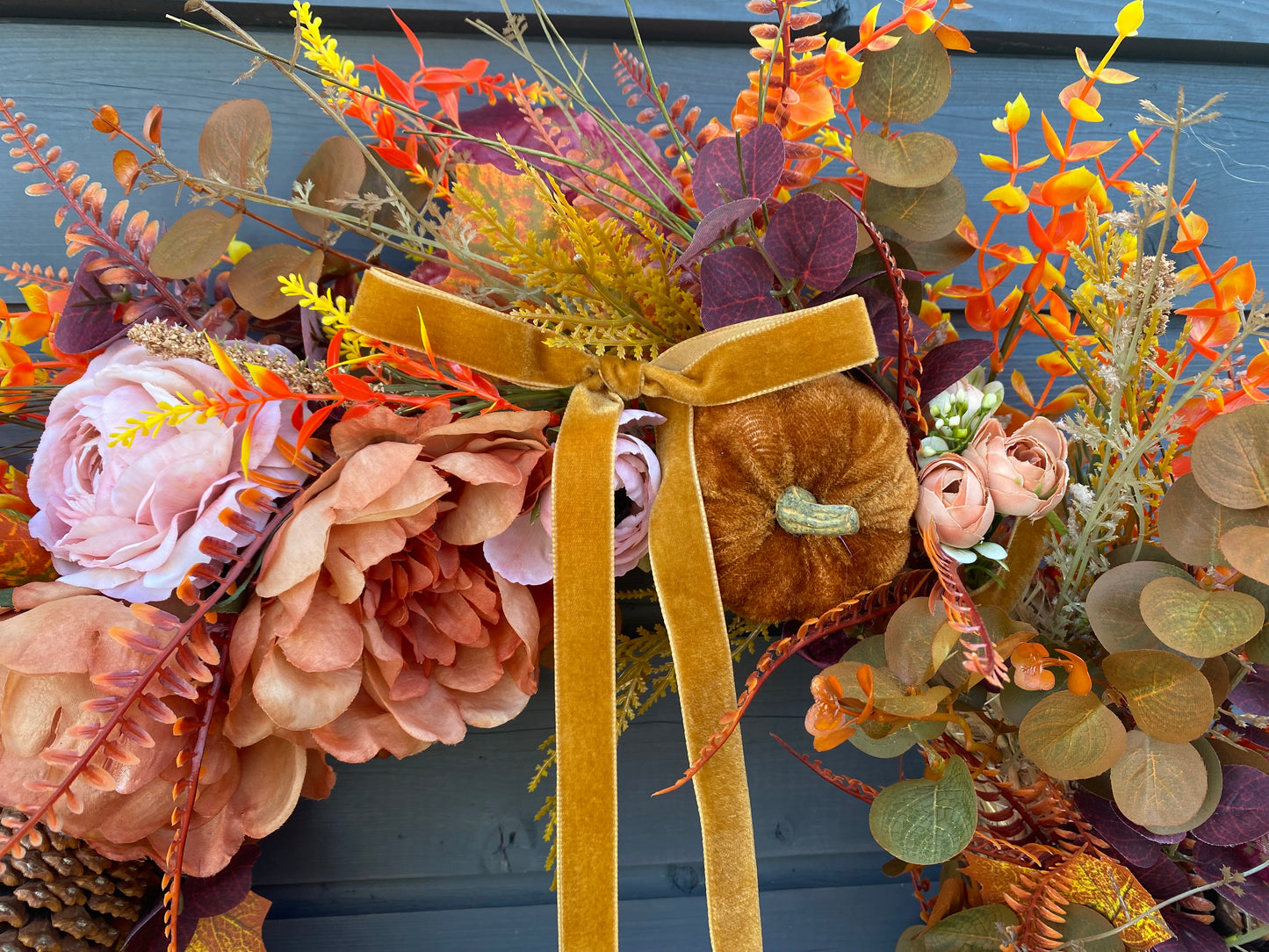 Lrg Autumn Blush Wreath