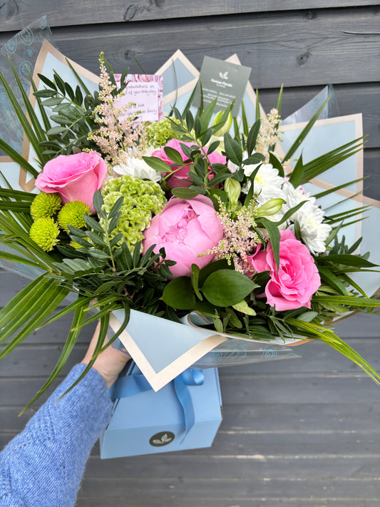 Pink & Green Bouquet