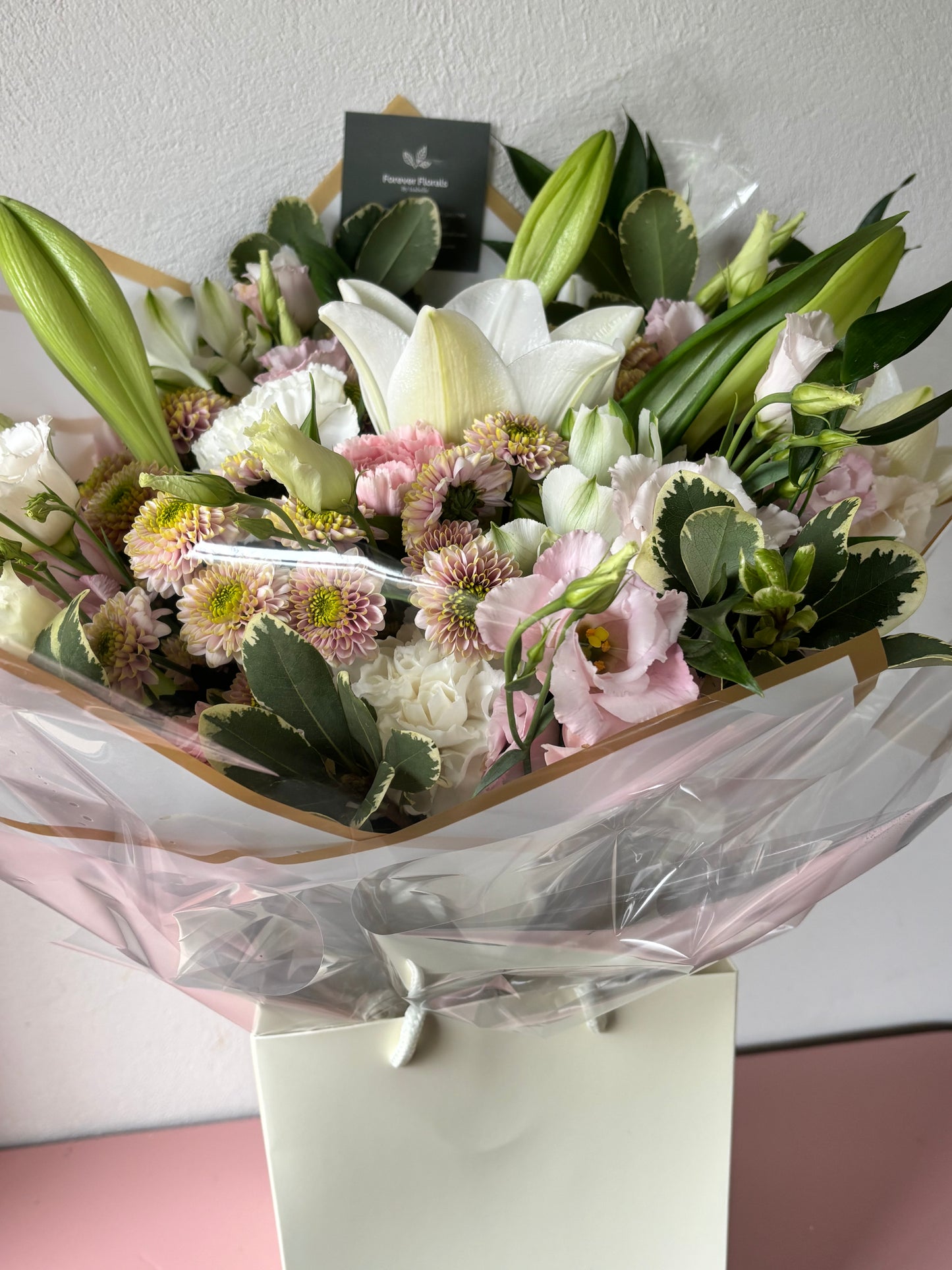 Pink & Cream Bouquet