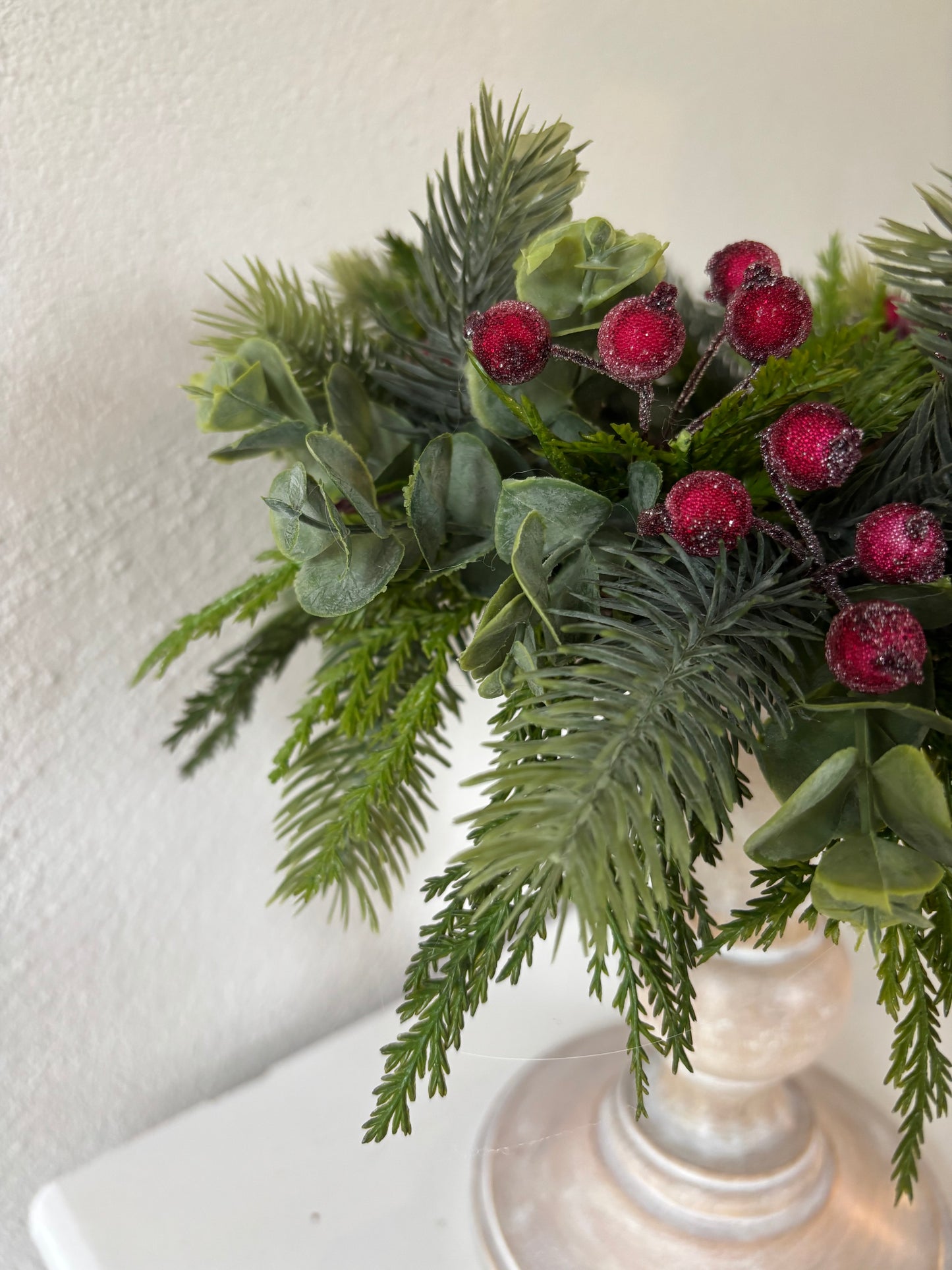 Christmas Candle Centrepiece