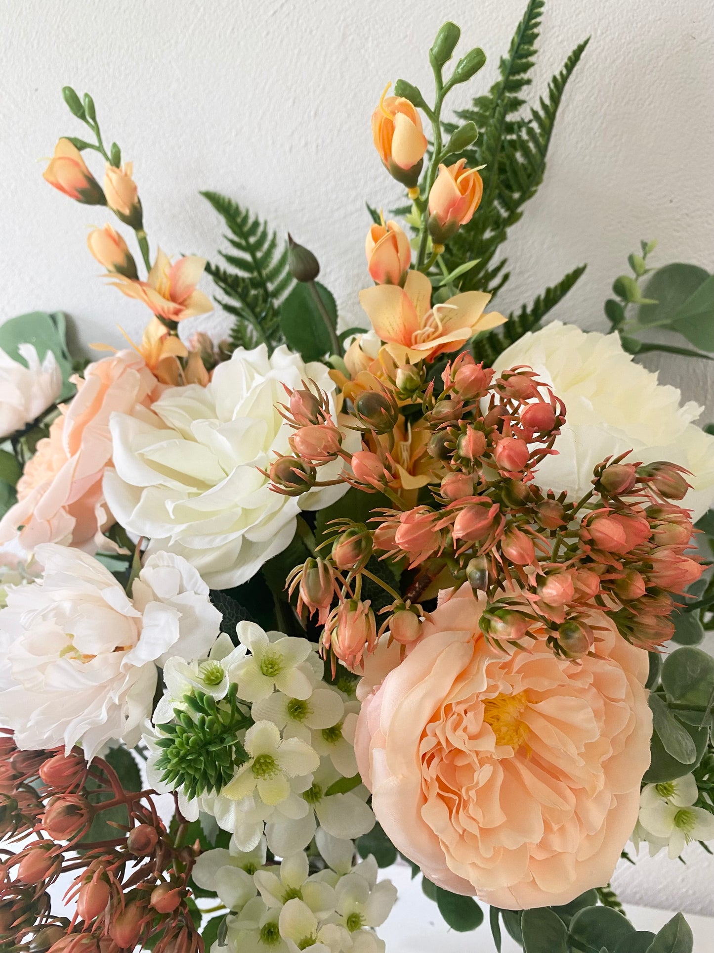 Coral Peach Bouquet