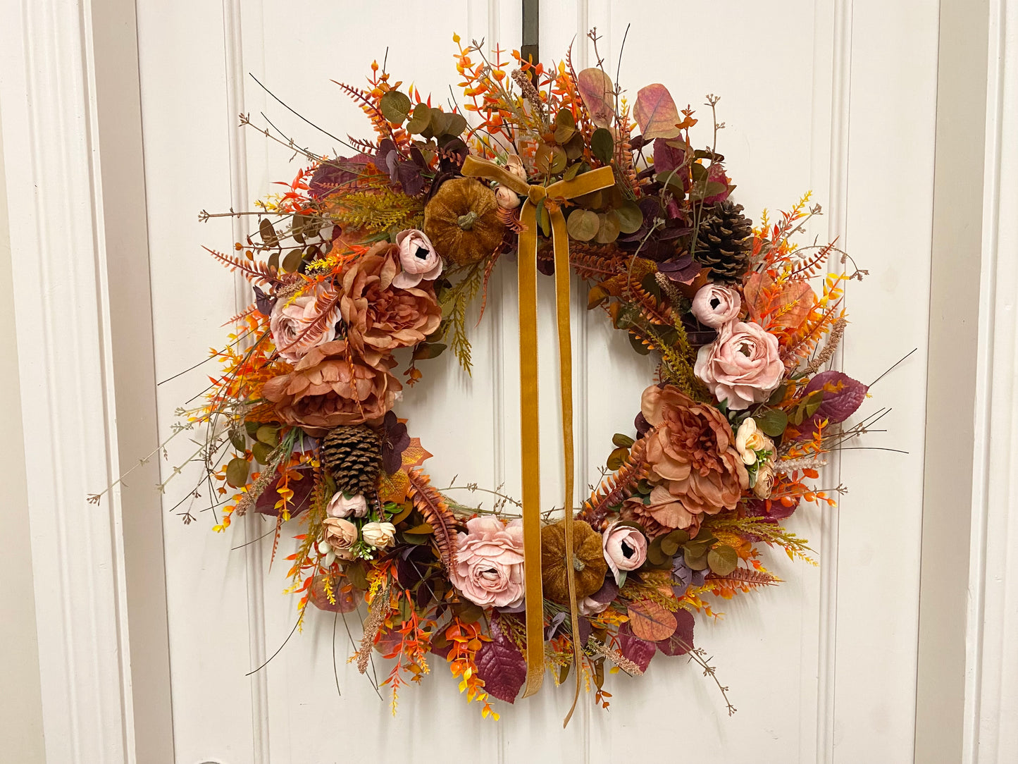 Lrg Autumn Blush Wreath