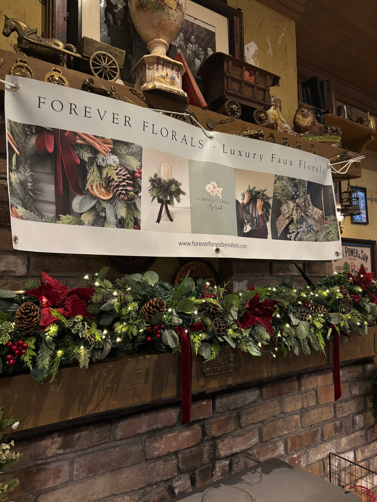 Artificial Christmas Garland Workshop - SATURDAY 28th November