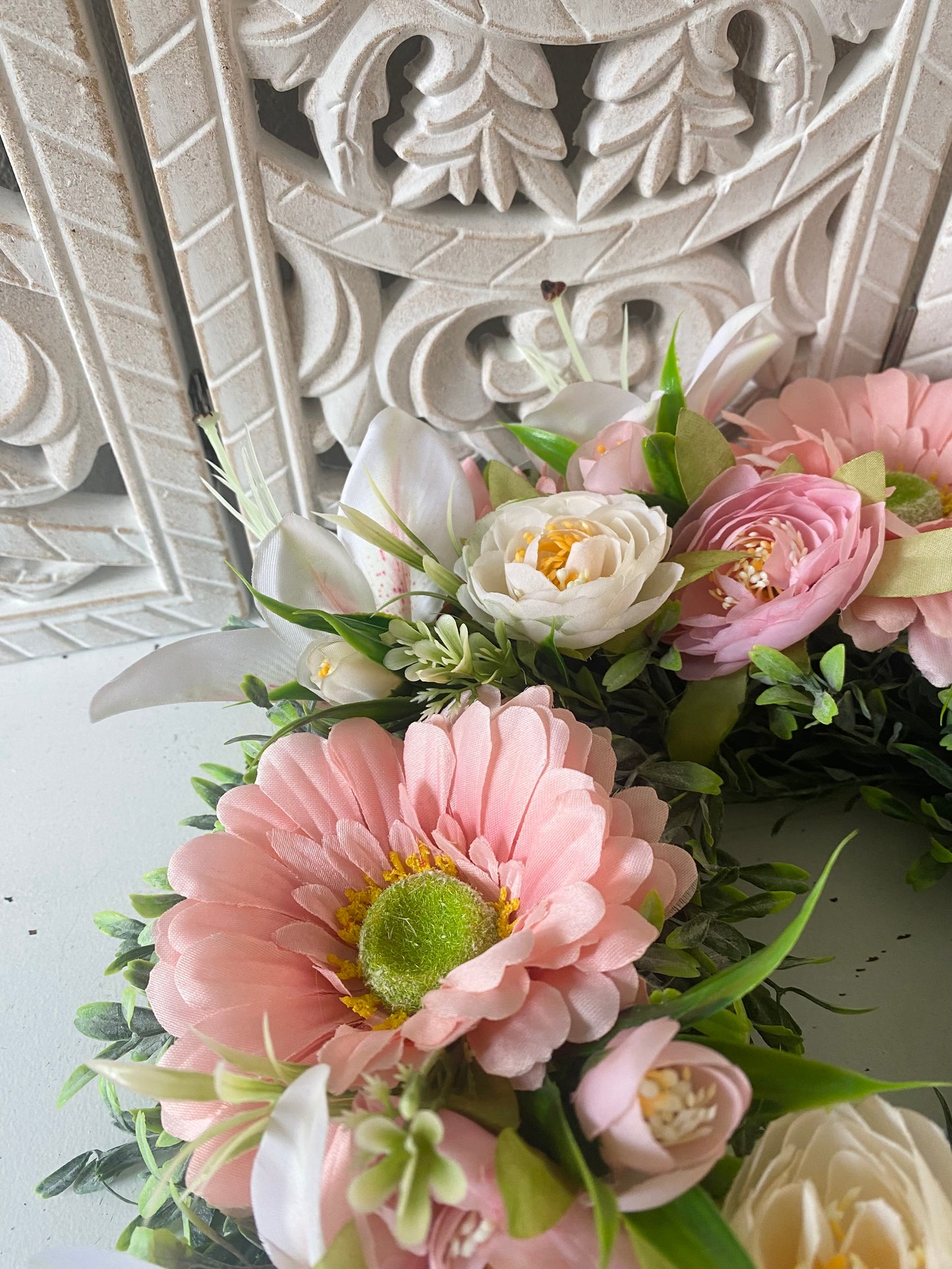 Grave Flower Wreath