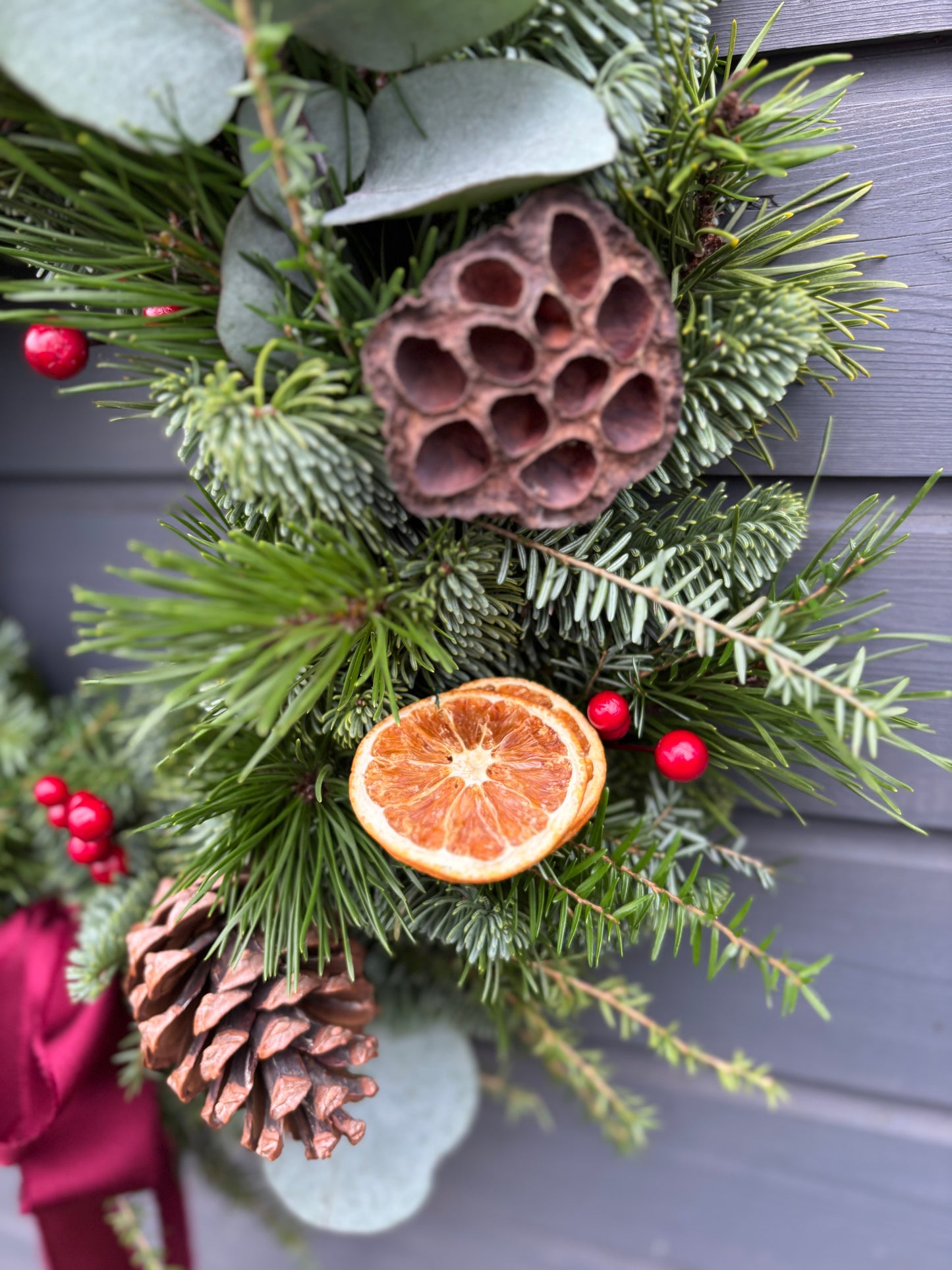 Fresh Christmas Wreath Workshop - Thurs 4th December