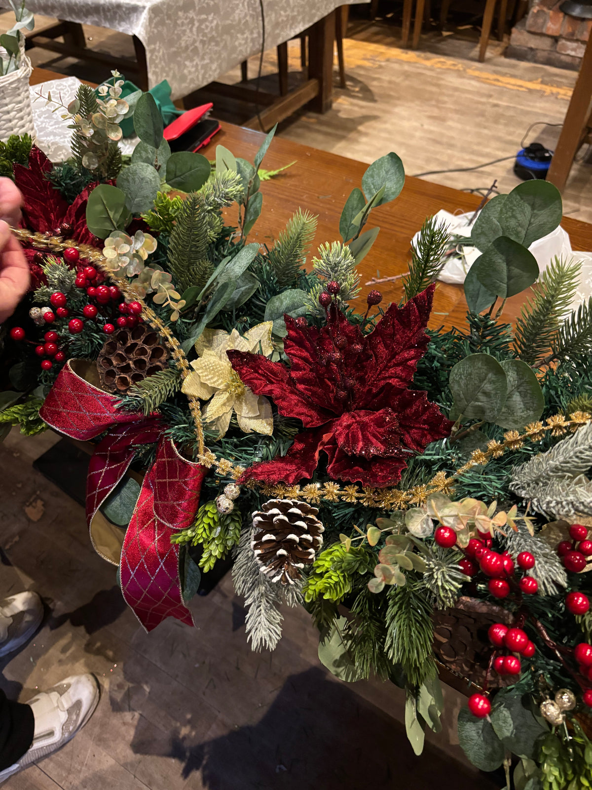 Artificial Christmas Garland Workshop - SATURDAY 28th November
