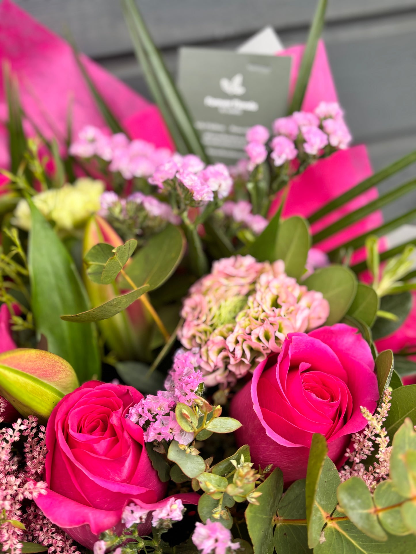 Pink & Green Bouquet