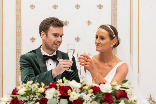 Christmas Wedding Flower Spray