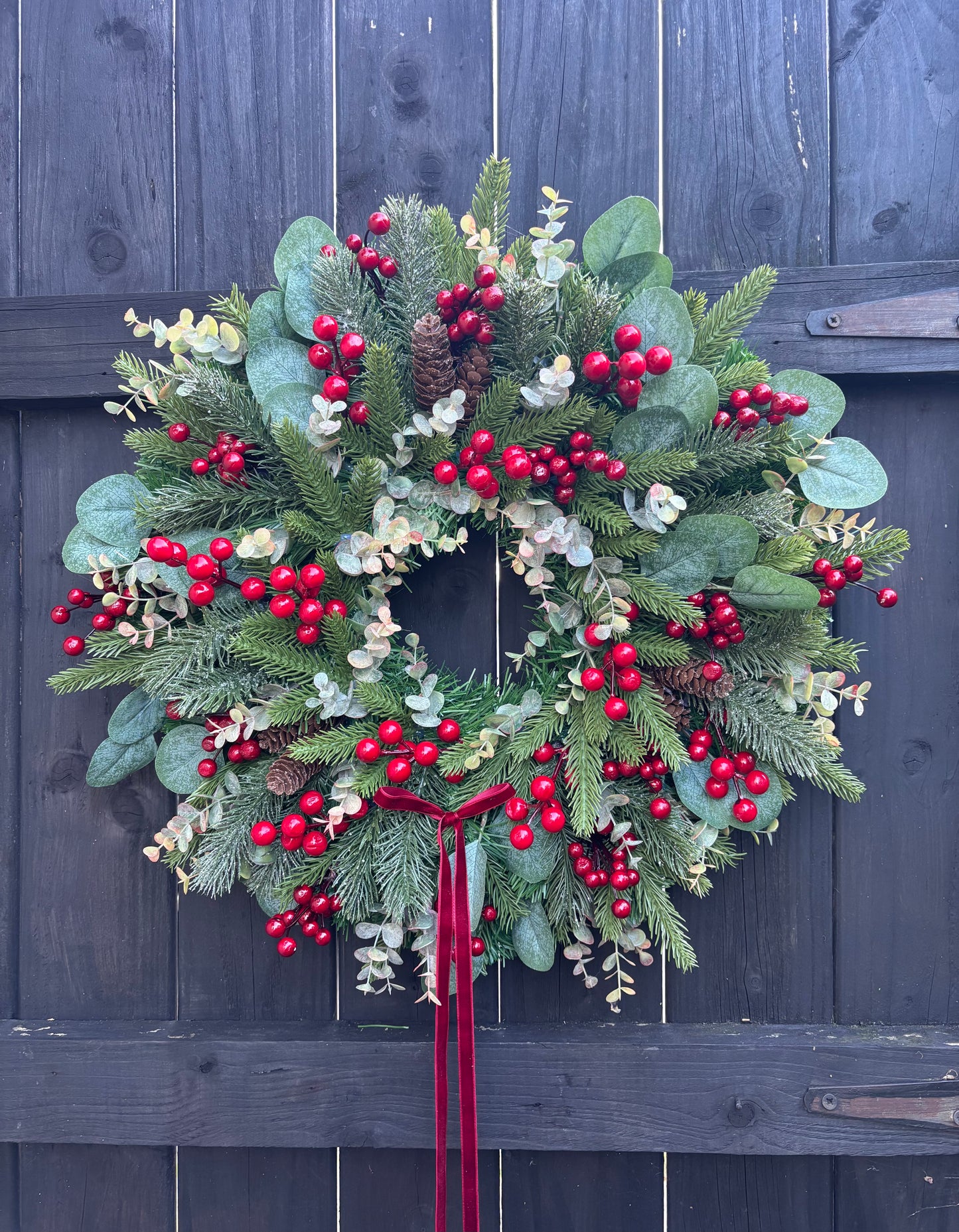Christmas Berries Wreath