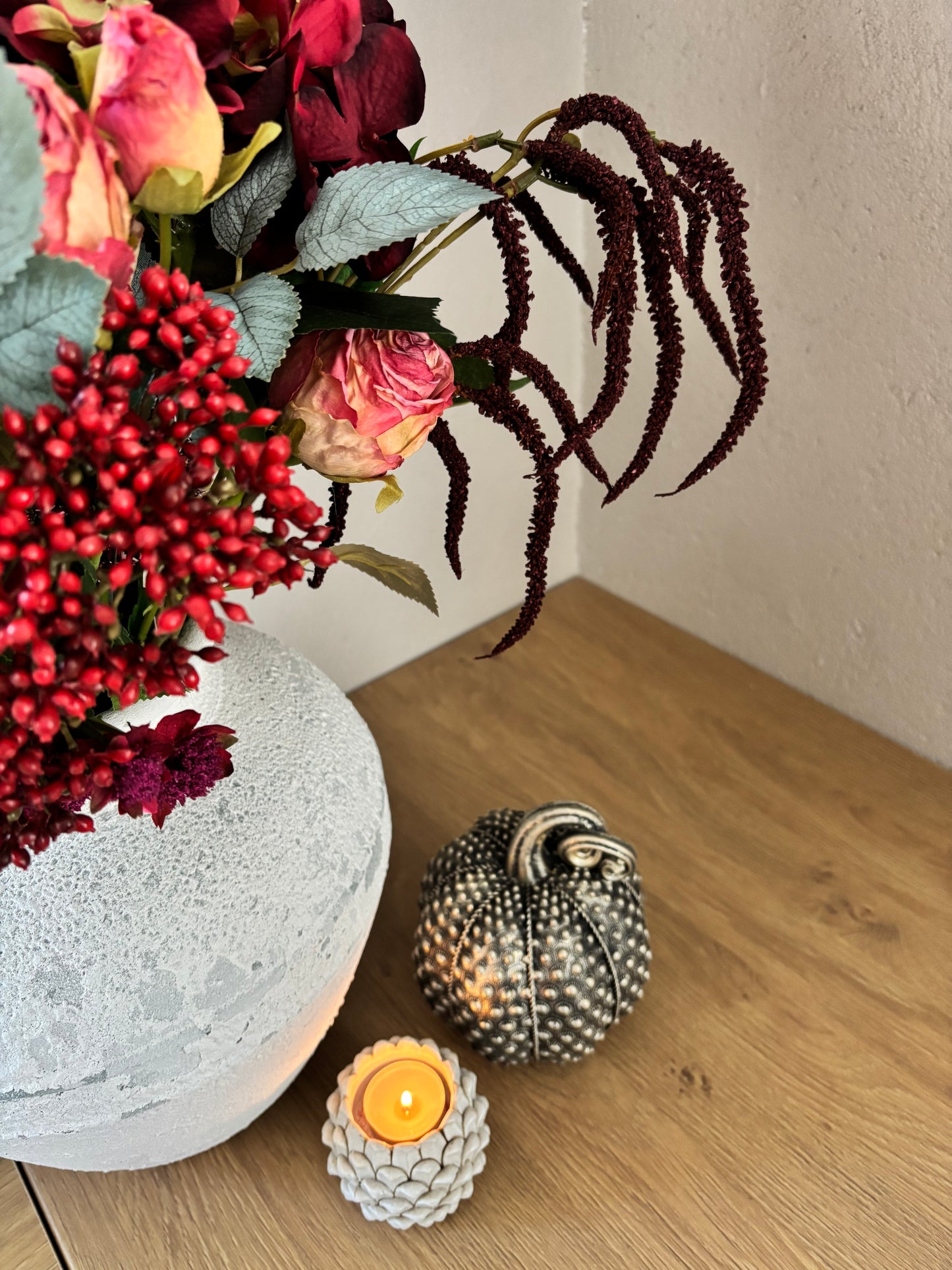 Burgundy Faux Bouquet