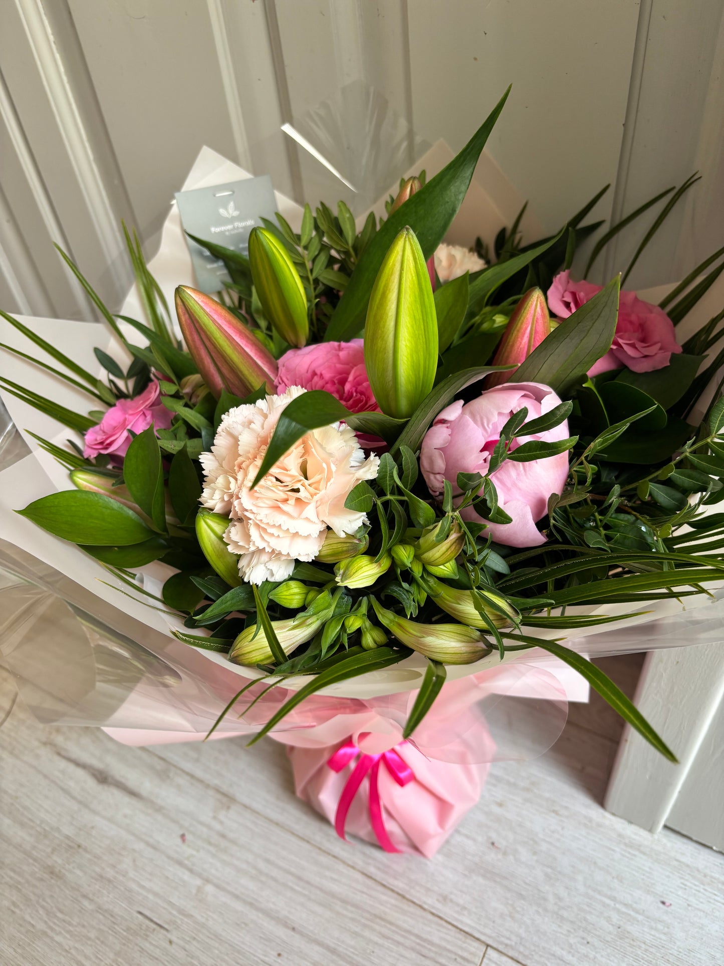 Pink Lily Bouquet
