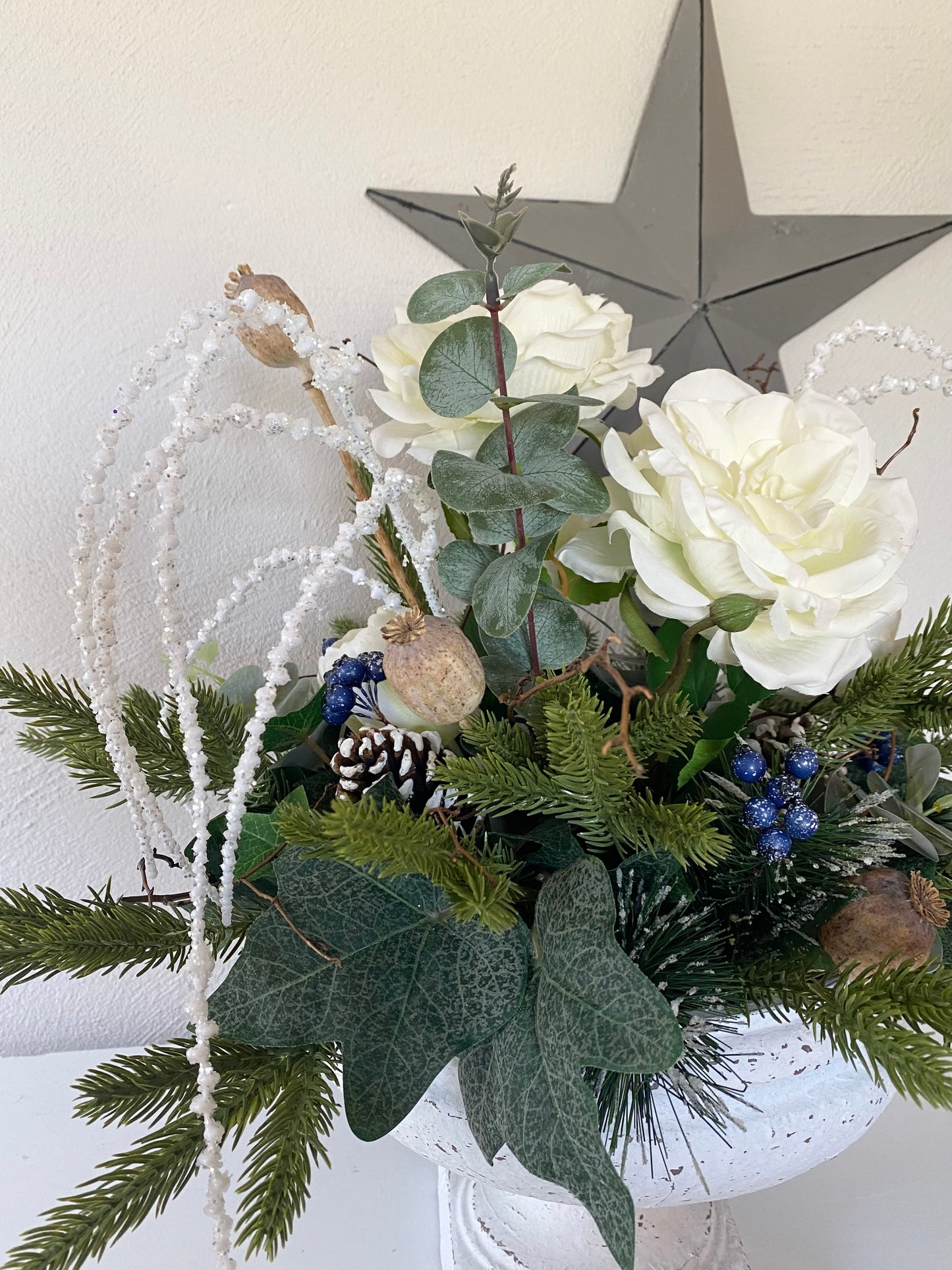 Large Christmas floral Centrepiece